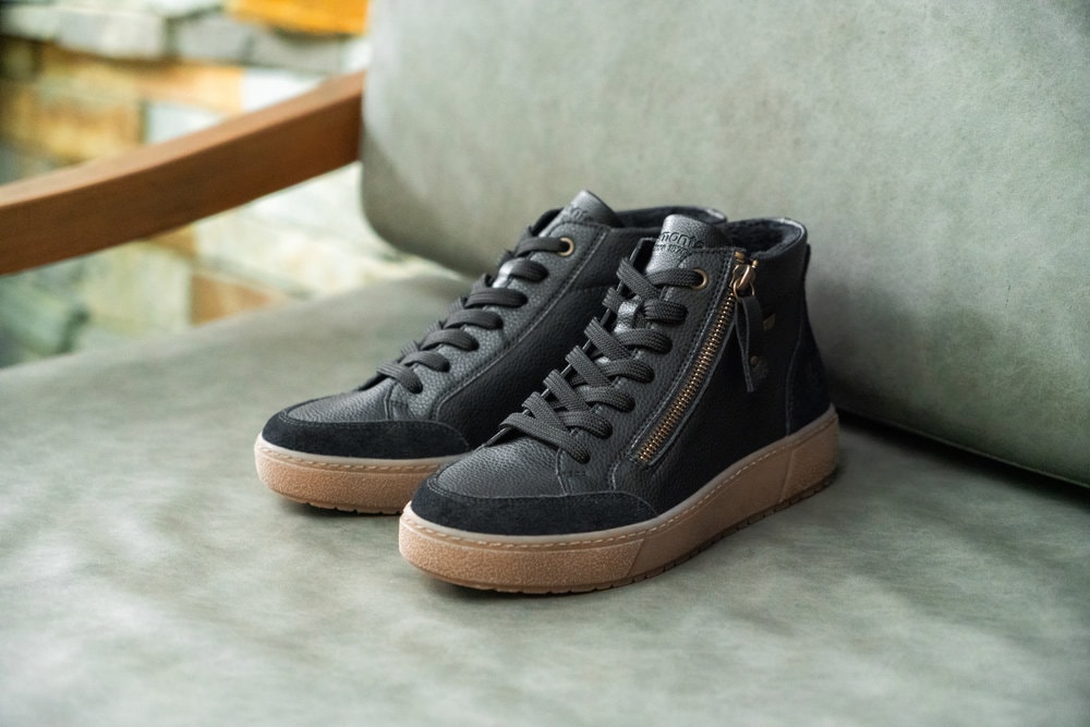 Remonte Plateausneaker  Schnürboots, Stiefelette mit wasserabweisender TEX-Membran