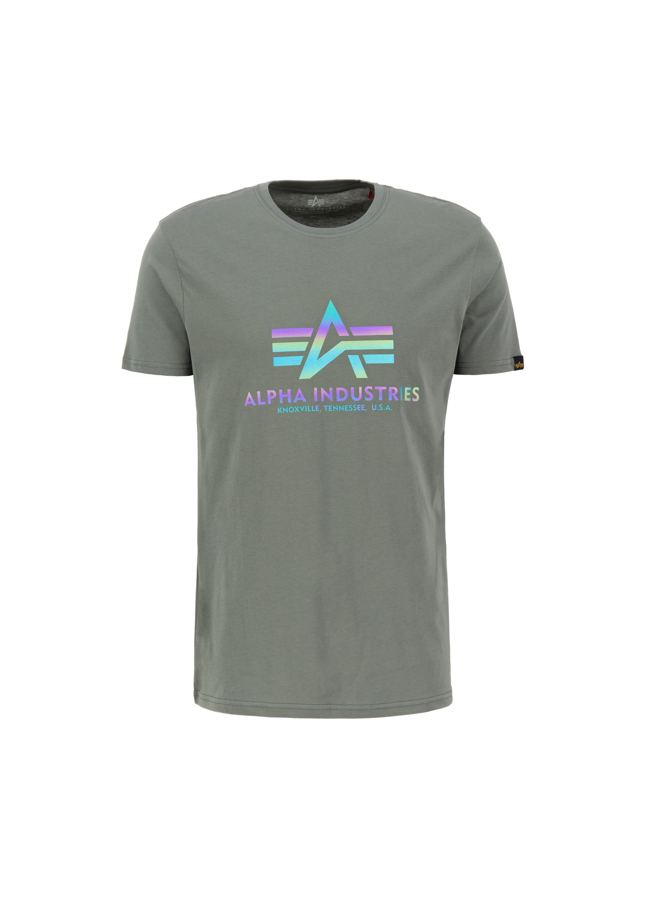 Alpha Industries T-Shirt »Alpha Industries Men - T-Shirts Basic T-Shirt BL Rainbow Ref.«