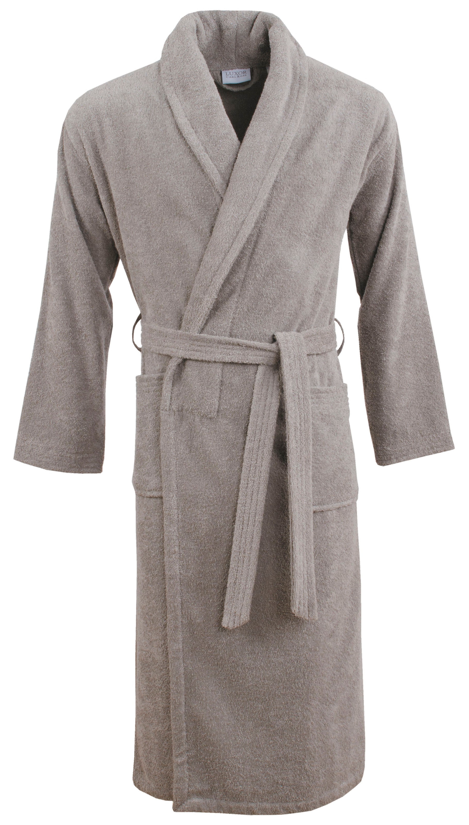 Carl Ross Unisex-Bademantel »96200« 1 Stk. tlg. in grau, Größe XXL