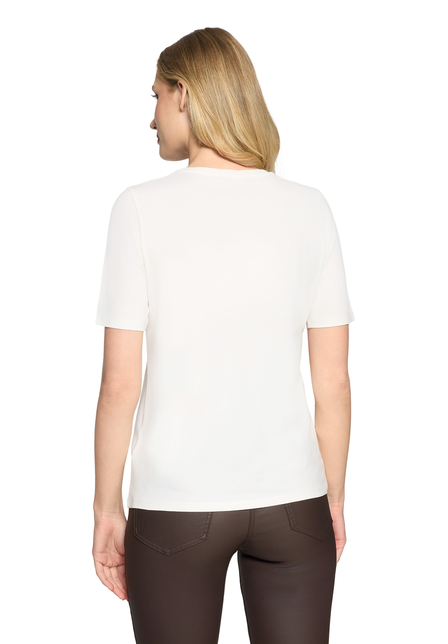 Betty Barclay Rundhalsshirt »Basic Shirt mit Placement«