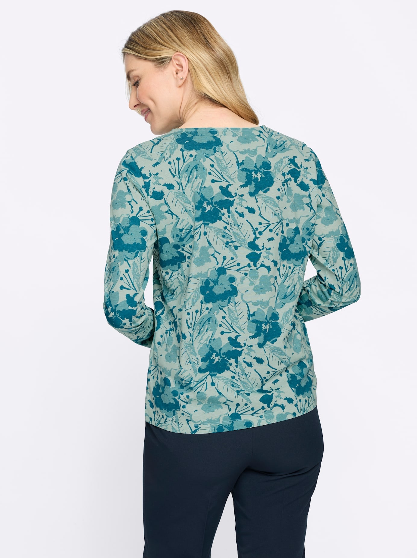 Classic Basics Langarmshirt »Rundhals-Shirt« 1