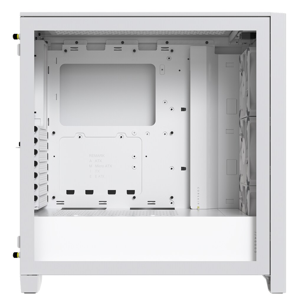 Corsair PC-Gehäuse »iCUE 4000D RGB Airflow Mid-Tower, True White«