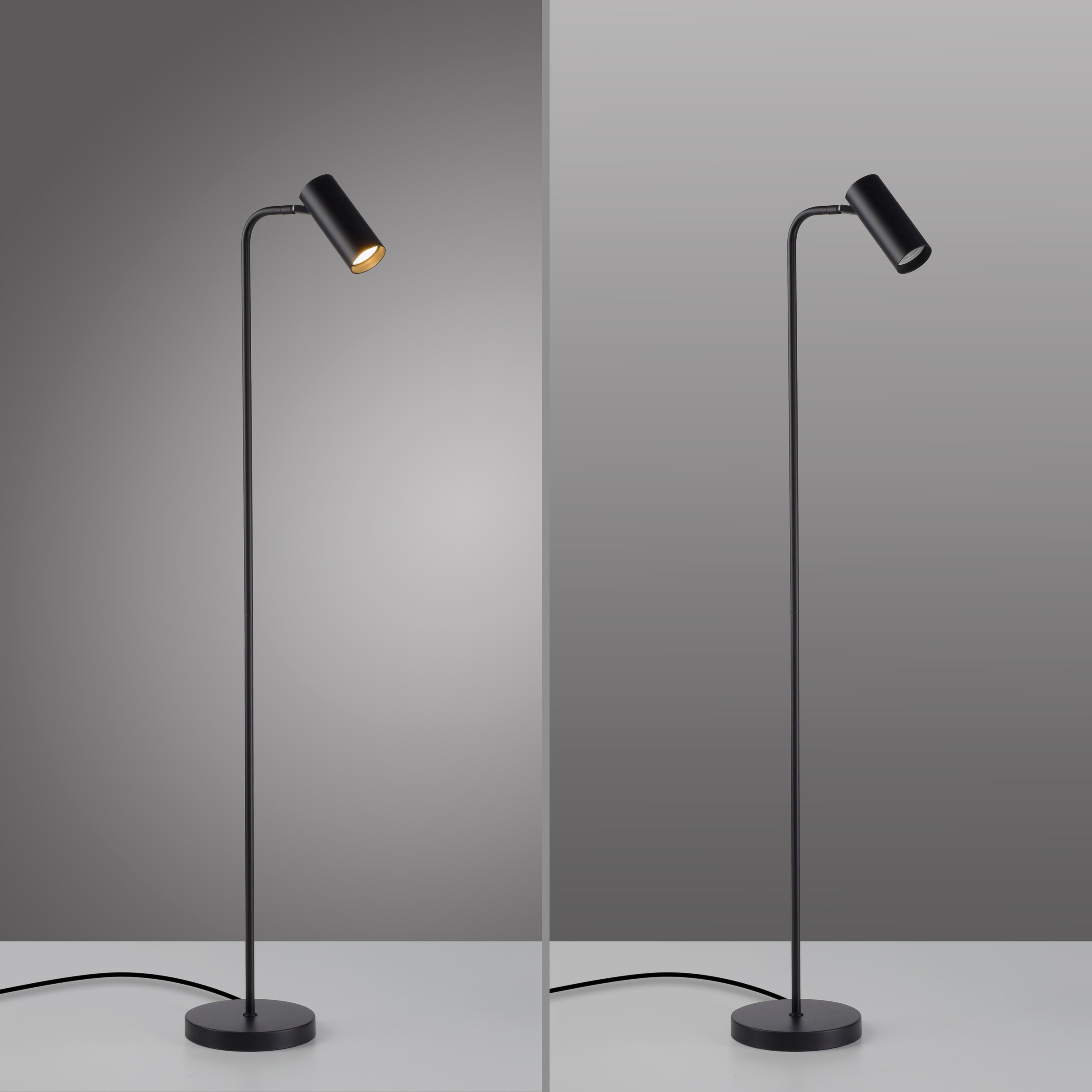 SCHÖNER WOHNEN-Kollektion LED Stehlampe »RIK« GU10 1 Stk. Warmweiß SCHÖNER WOHNEN Kollektion, dreh- und schwenkbar