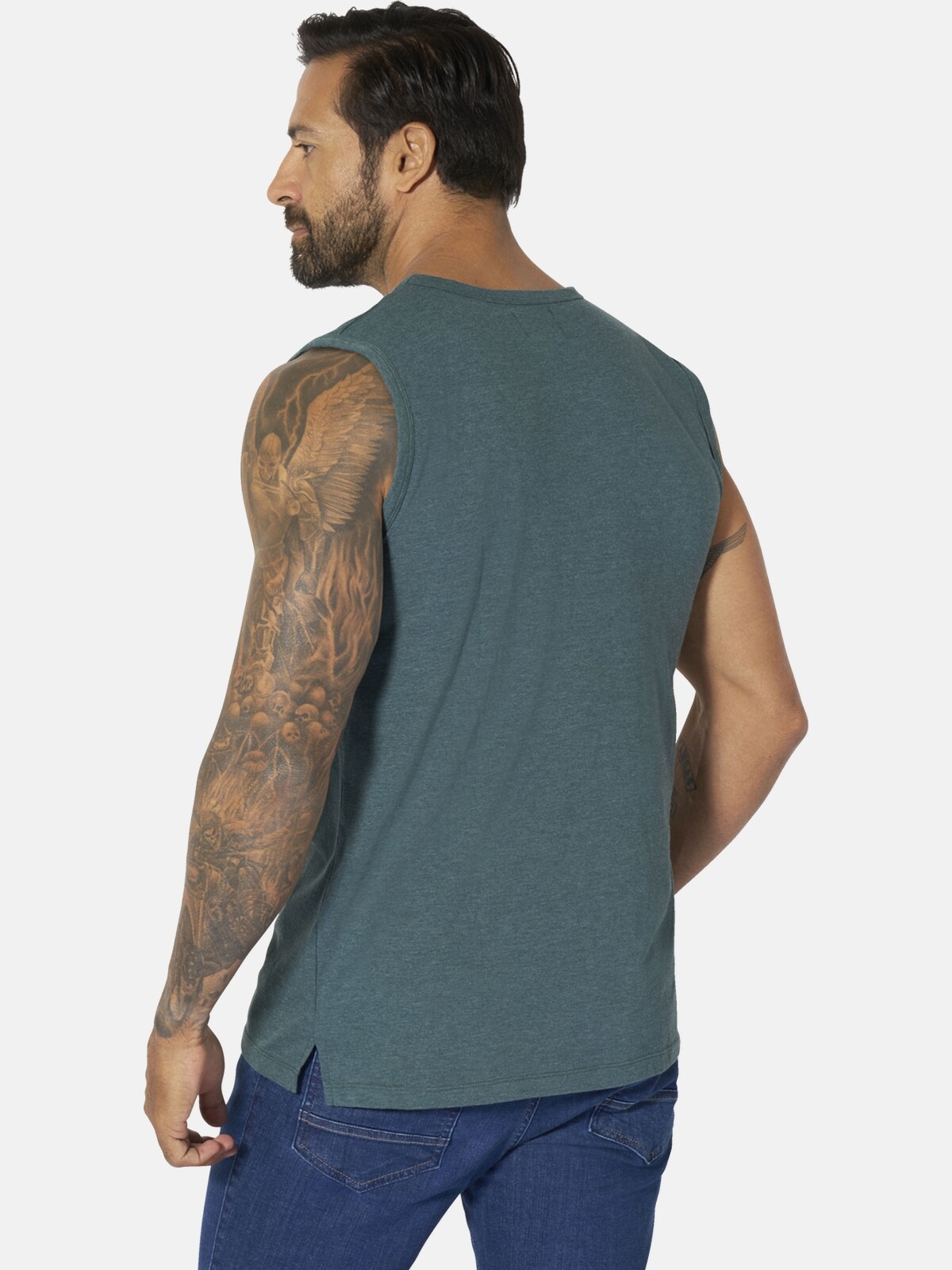 Jan Vanderstorm Muskelshirt »Doppelpack Tanktop PORO«