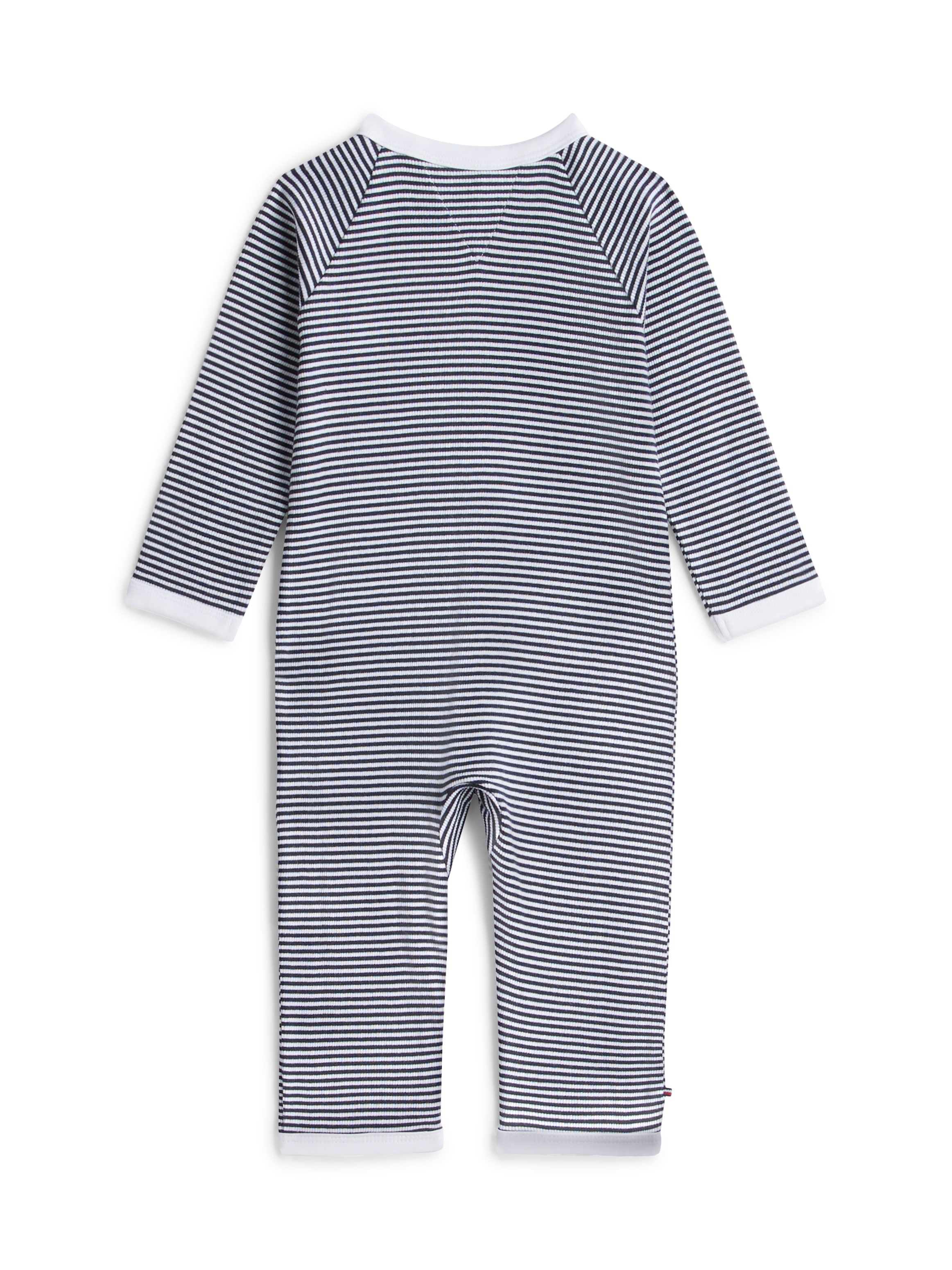 Tommy Hilfiger Strampler »RIB COVERALL« Regular fit mit V-Ausschnitt für Babys