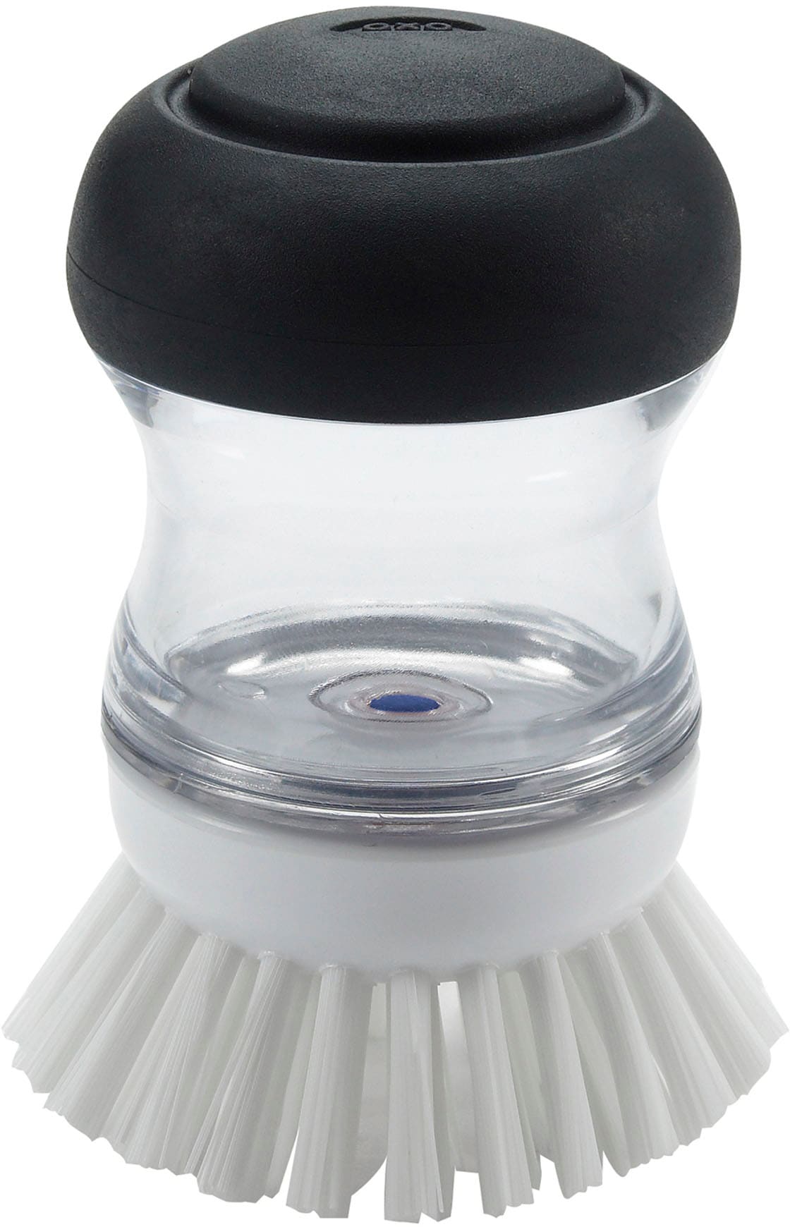 OXO Good Grips Reinigungsbürste, aus Kunststoff, mit Spülmittelspender und Halter