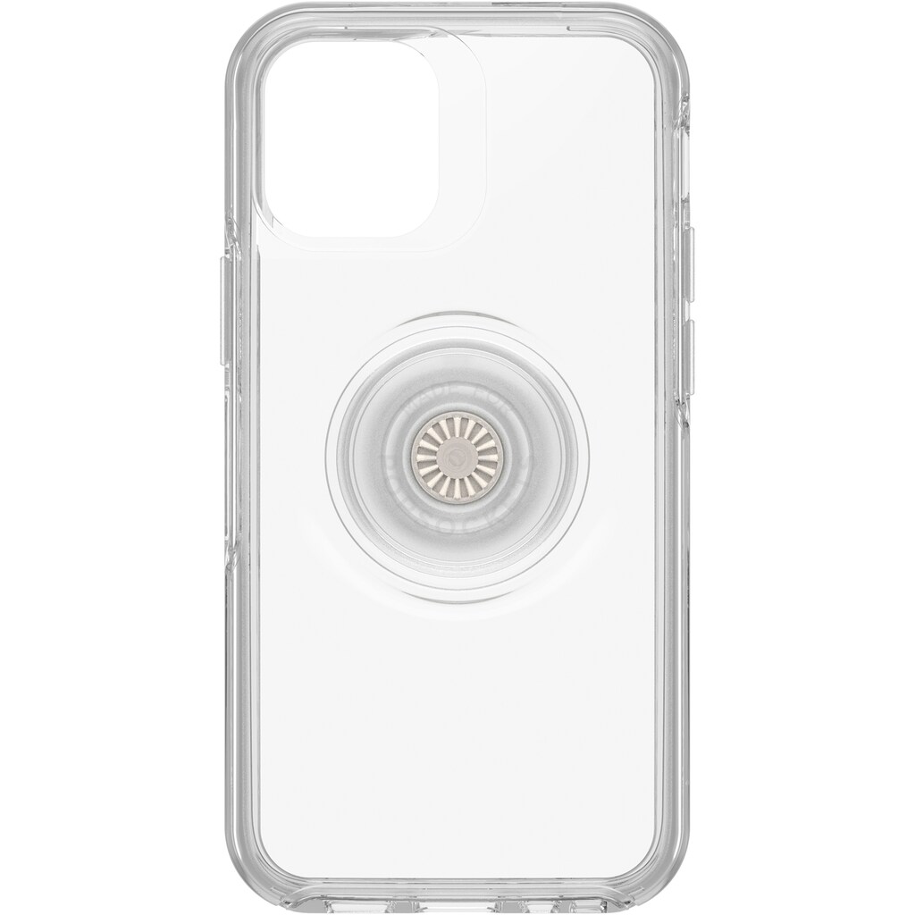 Otterbox Smartphone-Hülle »Otter+Pop Symmetry Clear iPhone 12 mini«, iPhone 12 Mini, integrierter PopGrip