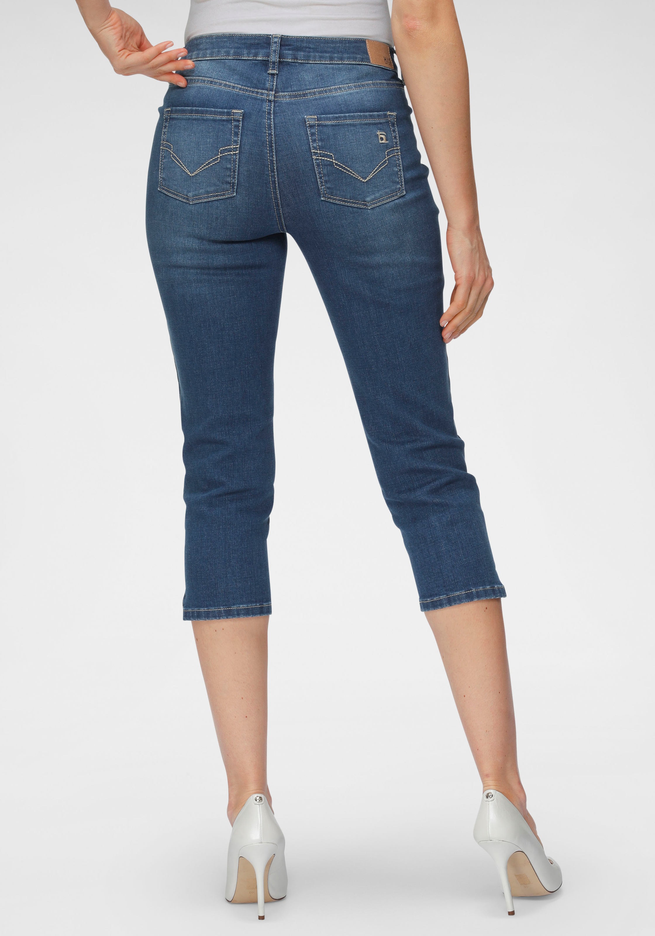H.I.S 7/8-Caprijeans »Capri«, Nachhaltige, wassersparende Produktion durch OZON WASH
