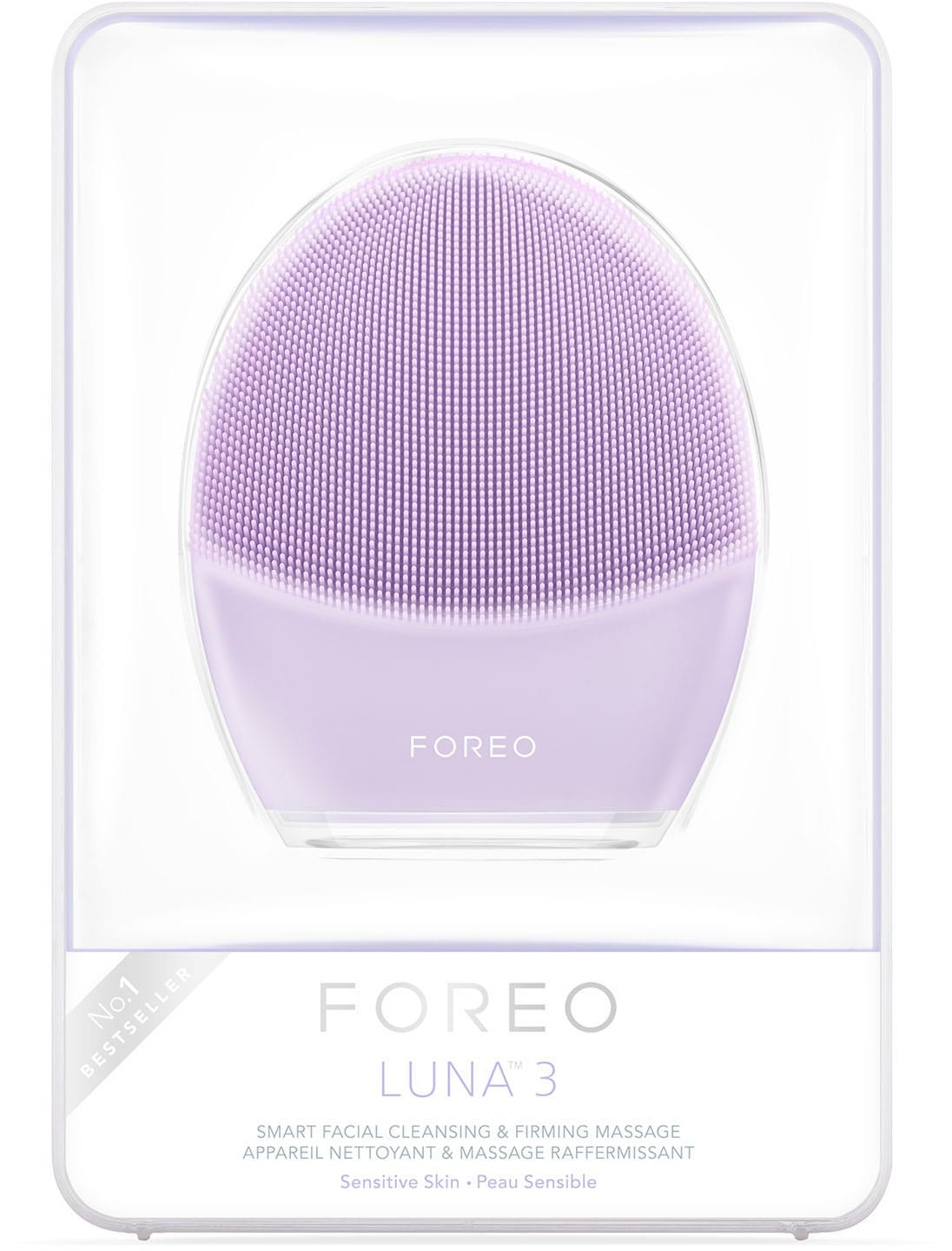 FOREO Elektrische Gesichtsreinigungsbürste »LUNA 3«, für empfindliche Haut  jetzt kaufen bei OTTO