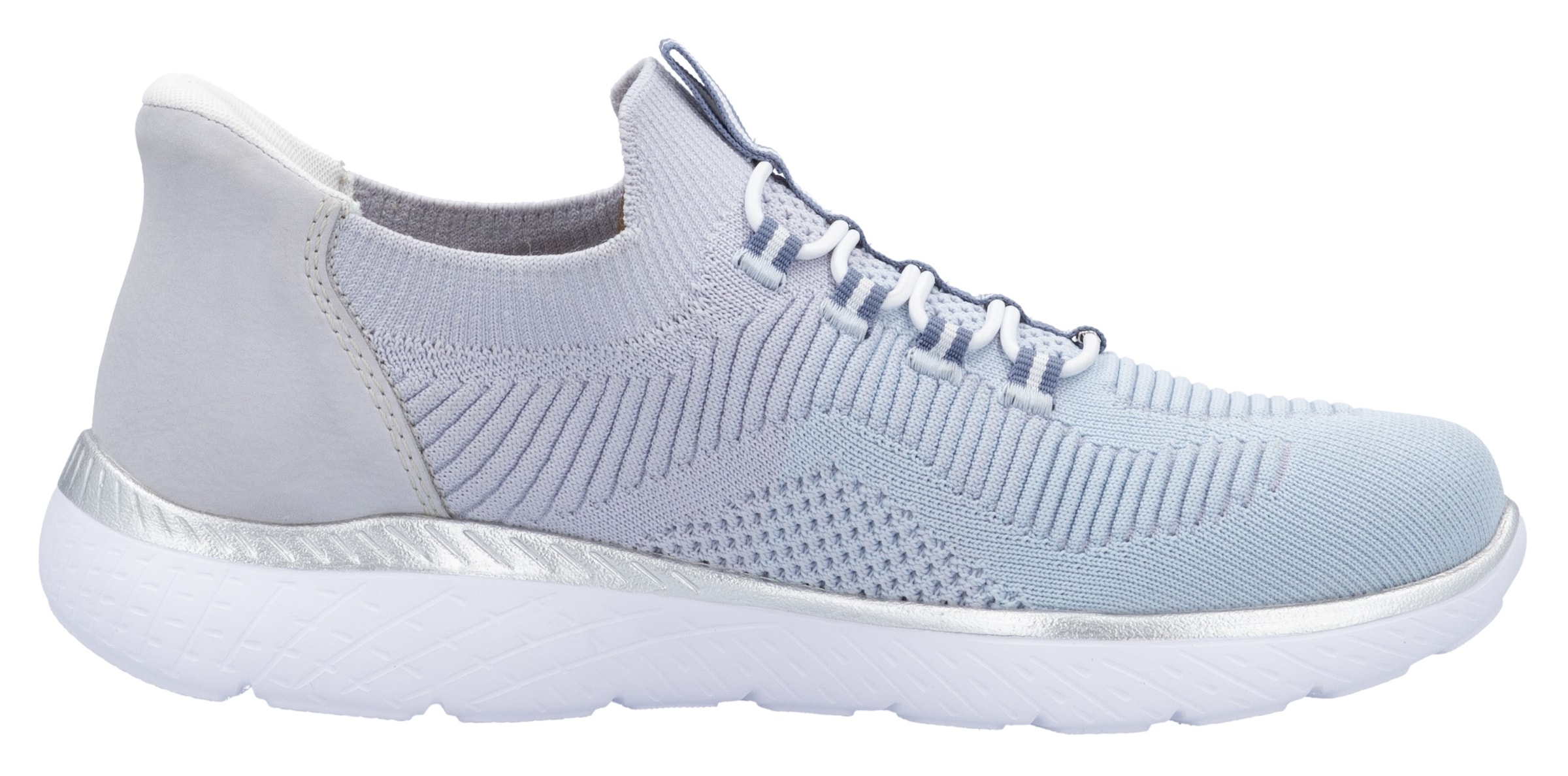 RIEKER Sport Slip-On Sneaker »Ready2GO«, Halbschuh, Freizeitschuh, Slipper mit MemoSoft-Innensohle
