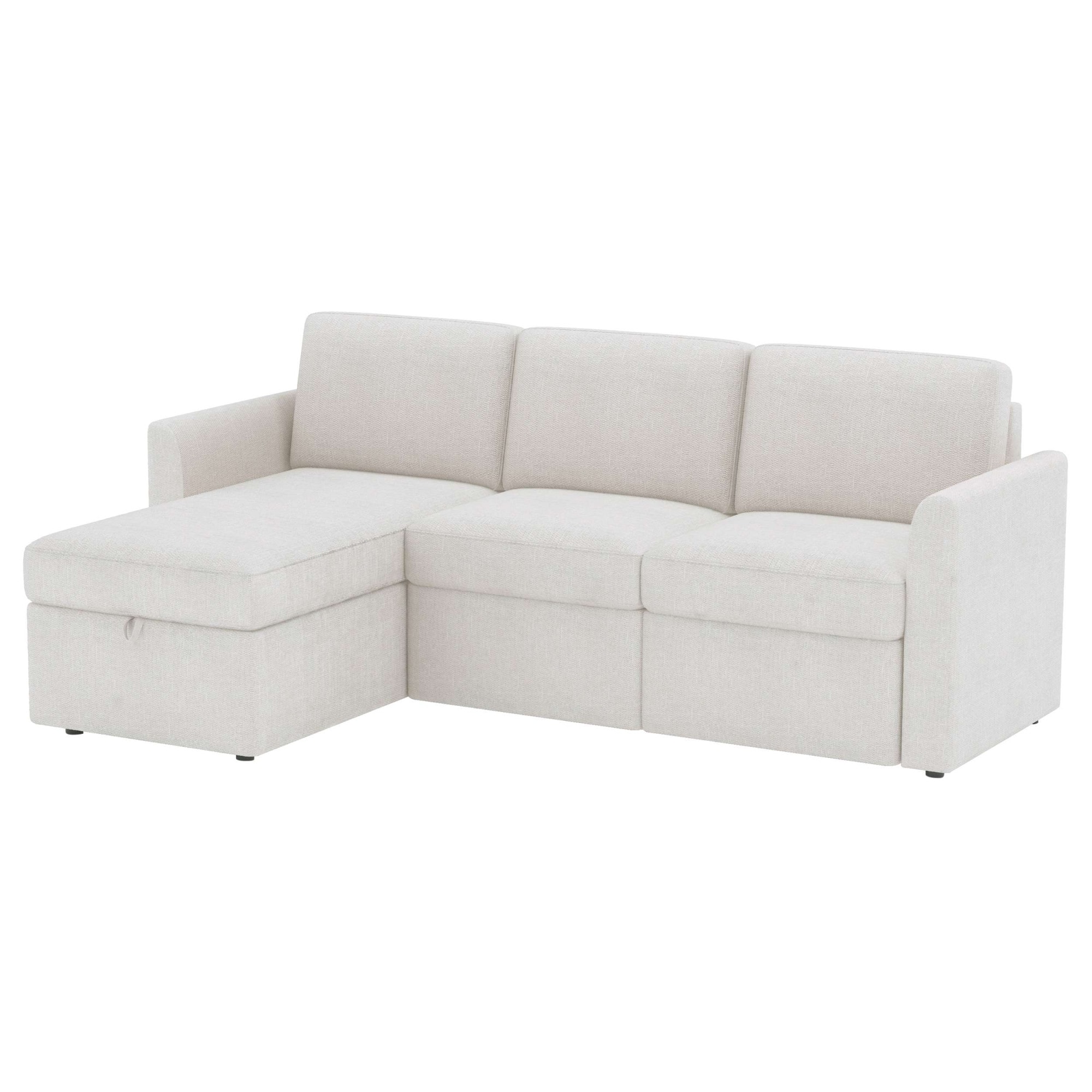 Dorel Home Ecksofa »NORDHUS, L-Form, 200 cm, Recamiere rechts/links montierbar« großer Stauraum, softer Cord und feiner Webstoff-Bezug