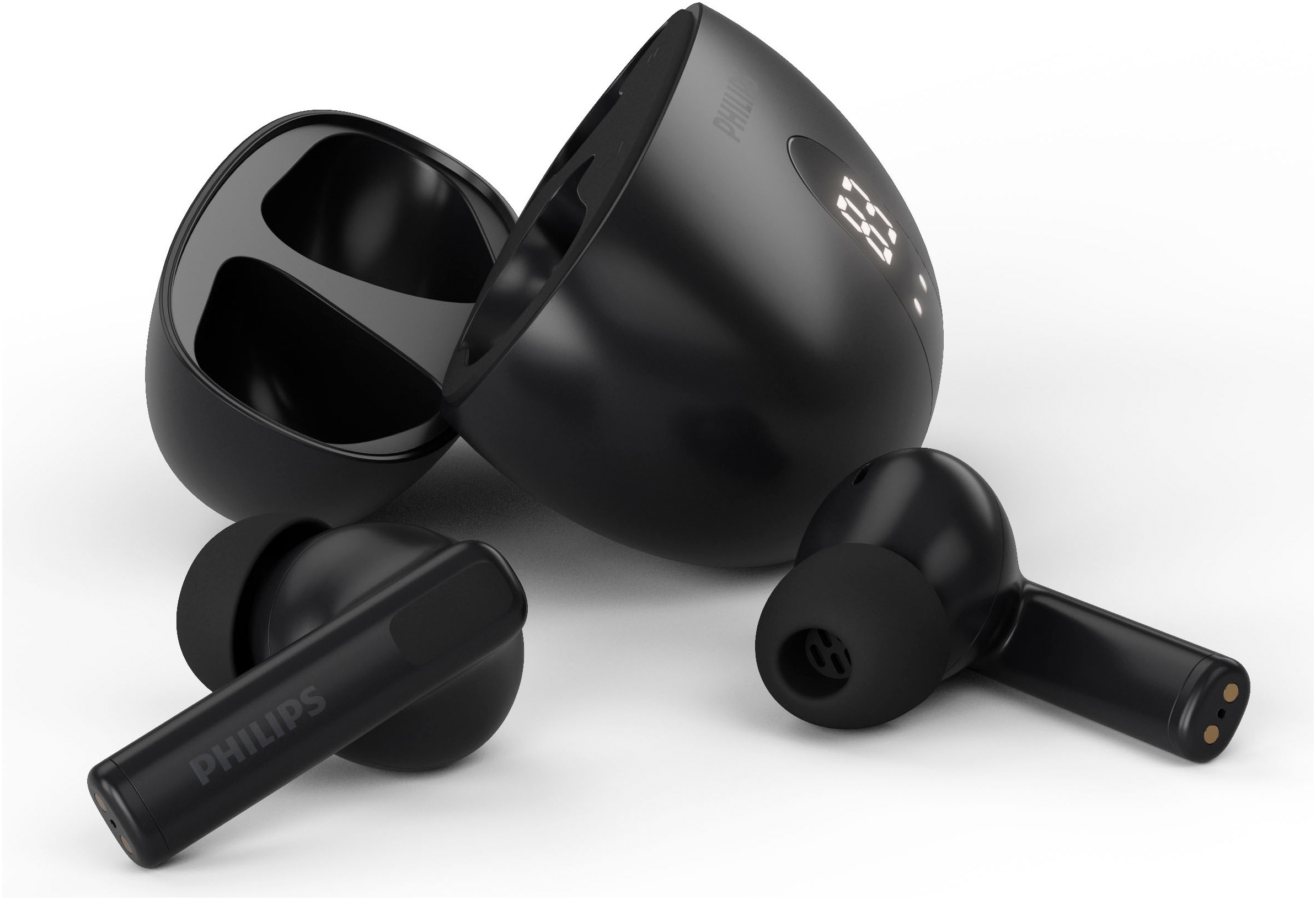 Philips wireless In-Ear-Kopfhörer »TAT 2520«, Bluetooth, Adaptive Noise-Cancelling-Freisprechfunktion-Multi-Point-Verbindung-Rauschunterdrückung-Sprachsteuerung-kompatibel mit Siri