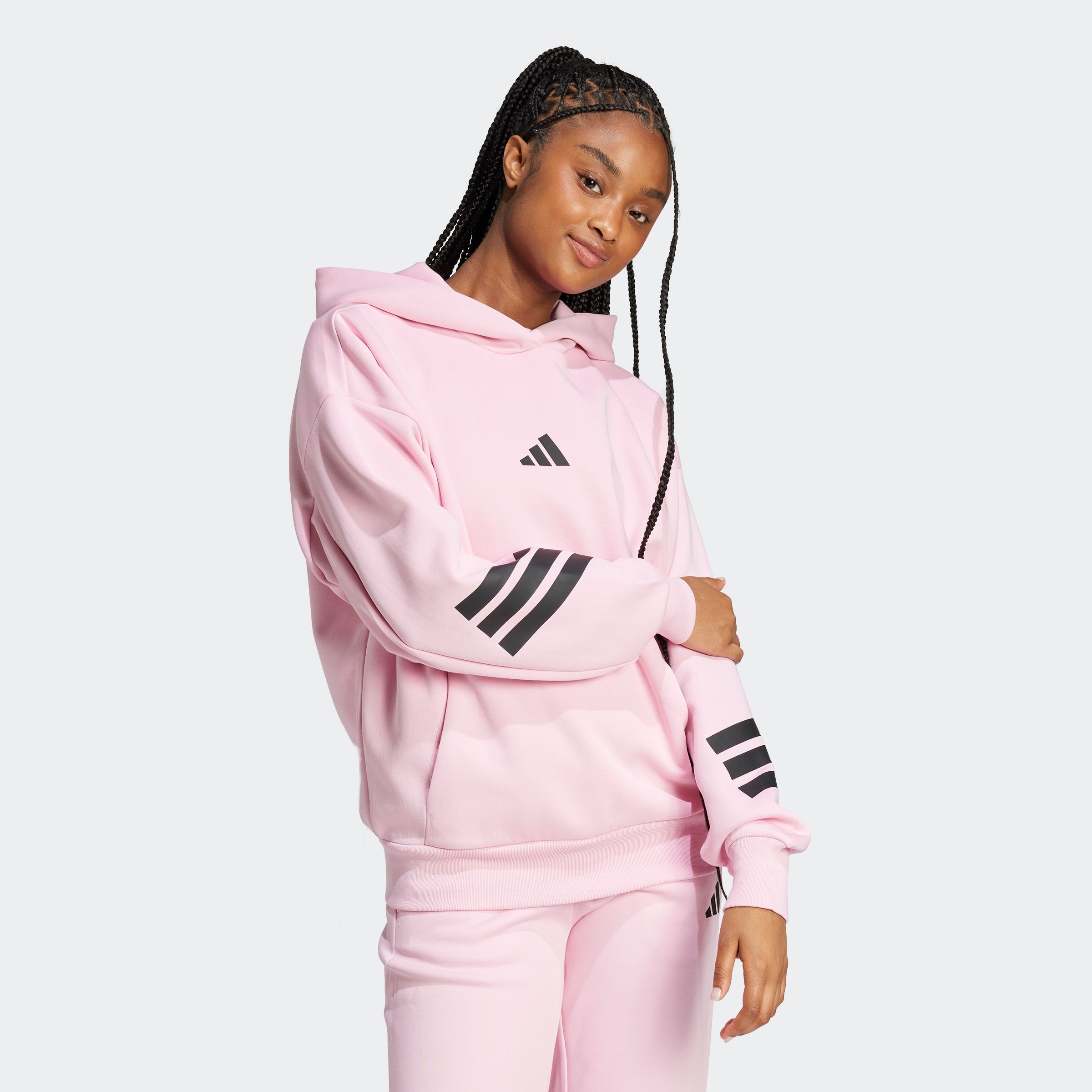 adidas Sportswear Kapuzensweatshirt »W FI 3S OH HD«