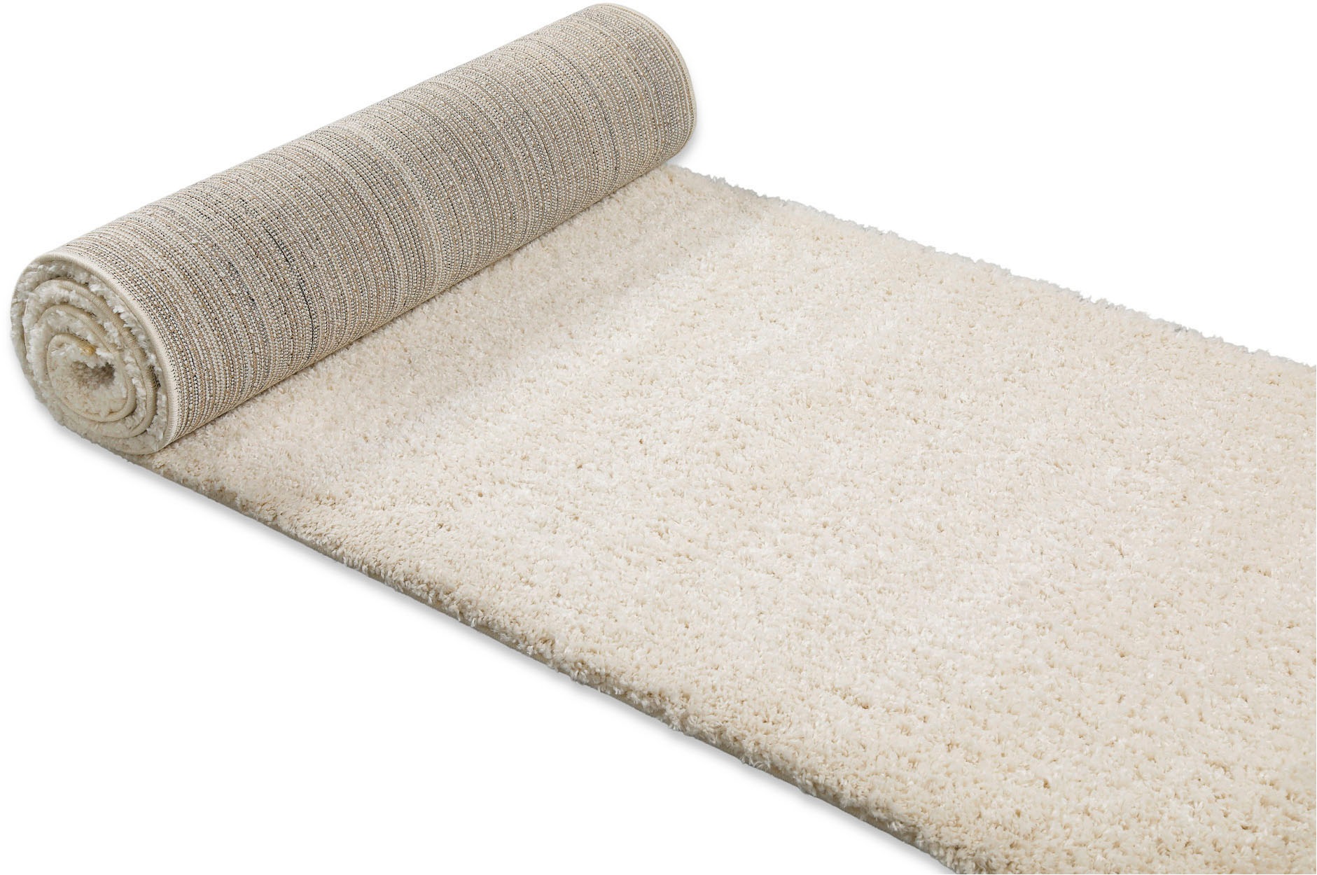 Wecon home Hochflor-Teppich »STUDIO zero«, rechteckig, 35 mm Höhe, weicher und kuscheliger Flor, Wohnzimmer, Schlafzimmer, im Berber-Stil