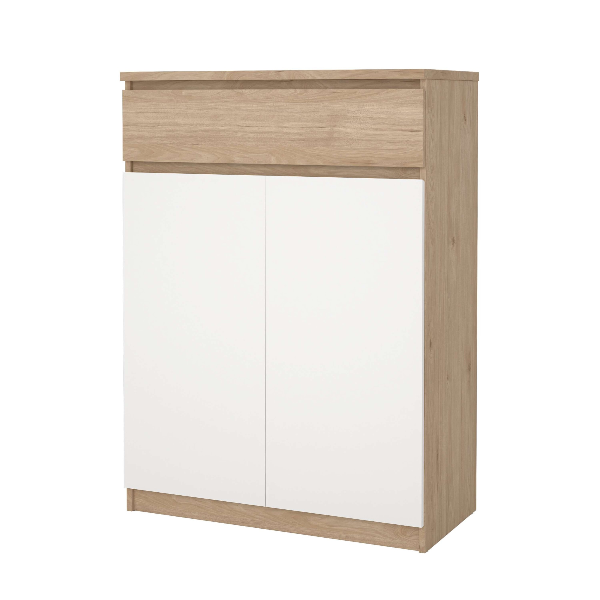 INOSIGN Schuhschrank »Naia Schuhaufbewahrung, Schuhkommode, Schuhregal, Garderobenschrank,«, mit 2 Türen und 4 Einlegeböden, 1 Schublade, Breite 80 cm