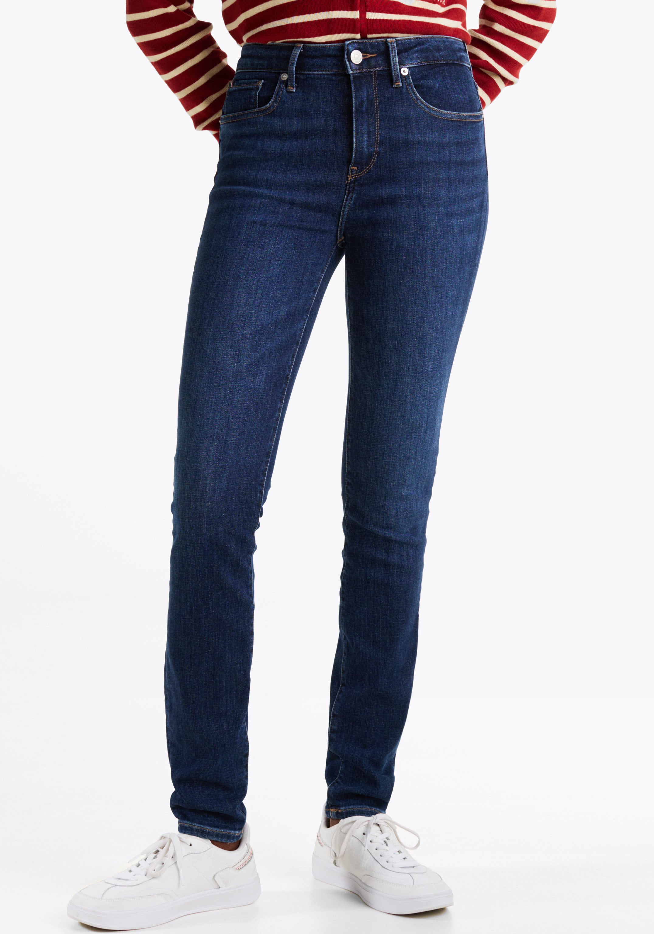 TOMMY HILFIGER Skinny-fit-Jeans »HERITAGE COMO SKINNY RW«, (TH FLEX COMO SKINNY RW), mit Tommy...