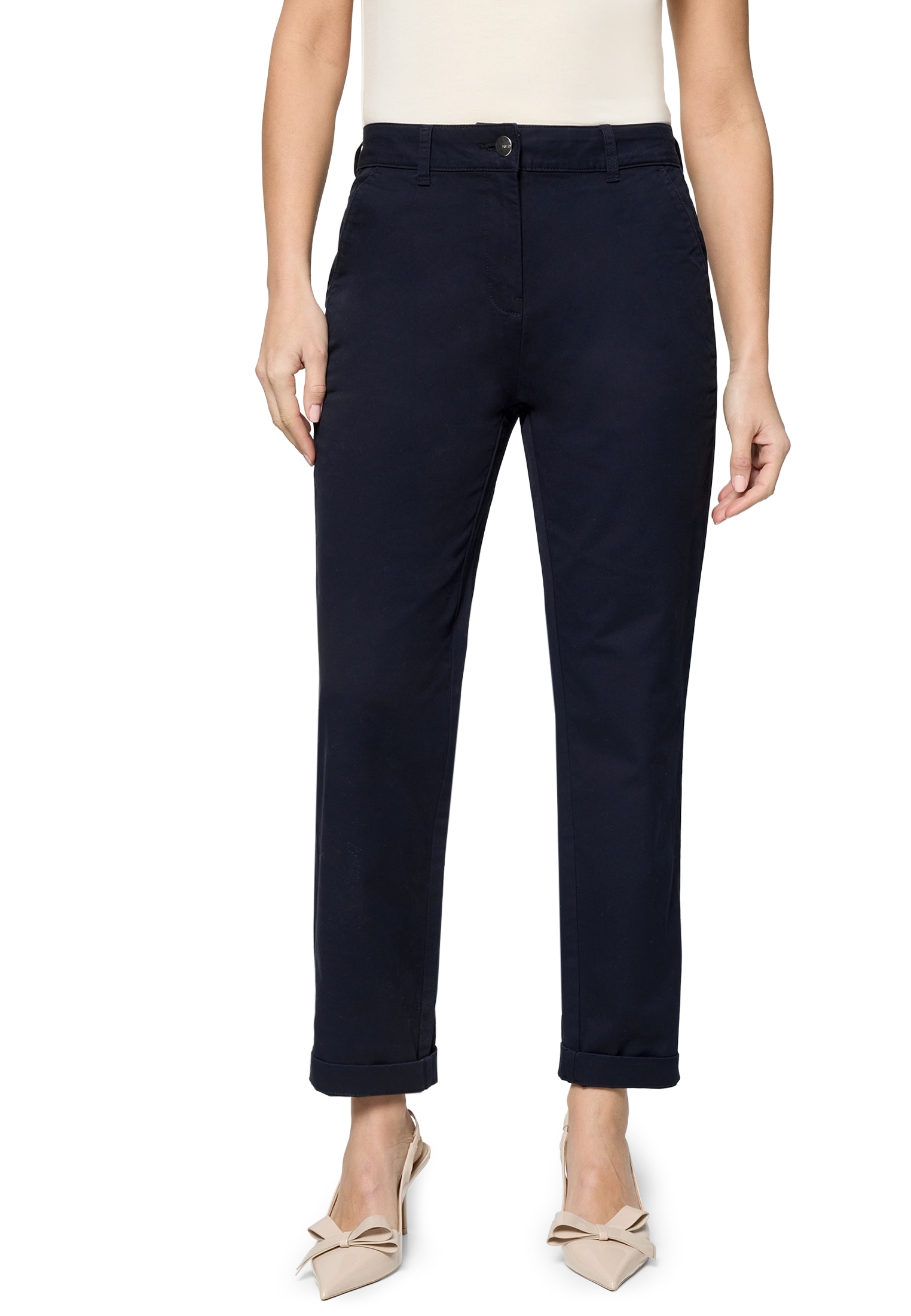 Zero Stoffhose »Chinohose mit Stretch 28 Inch«