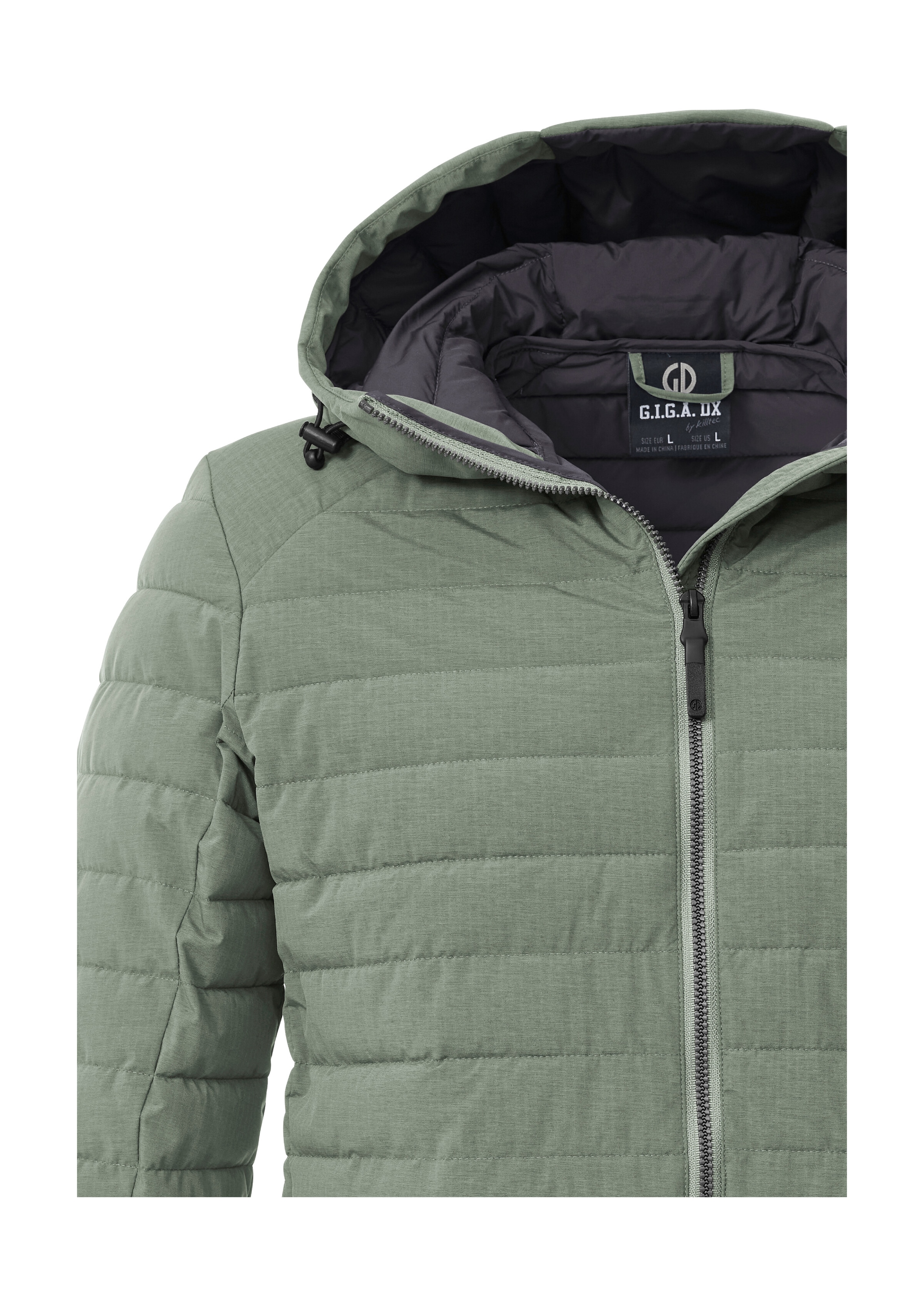 G.I.G.A. DX by killtec Steppjacke »GS 86 MN QLTD JCKT« Schmale, wasserabweisende Herren Steppjacke mit abnehmbarer Kapuze