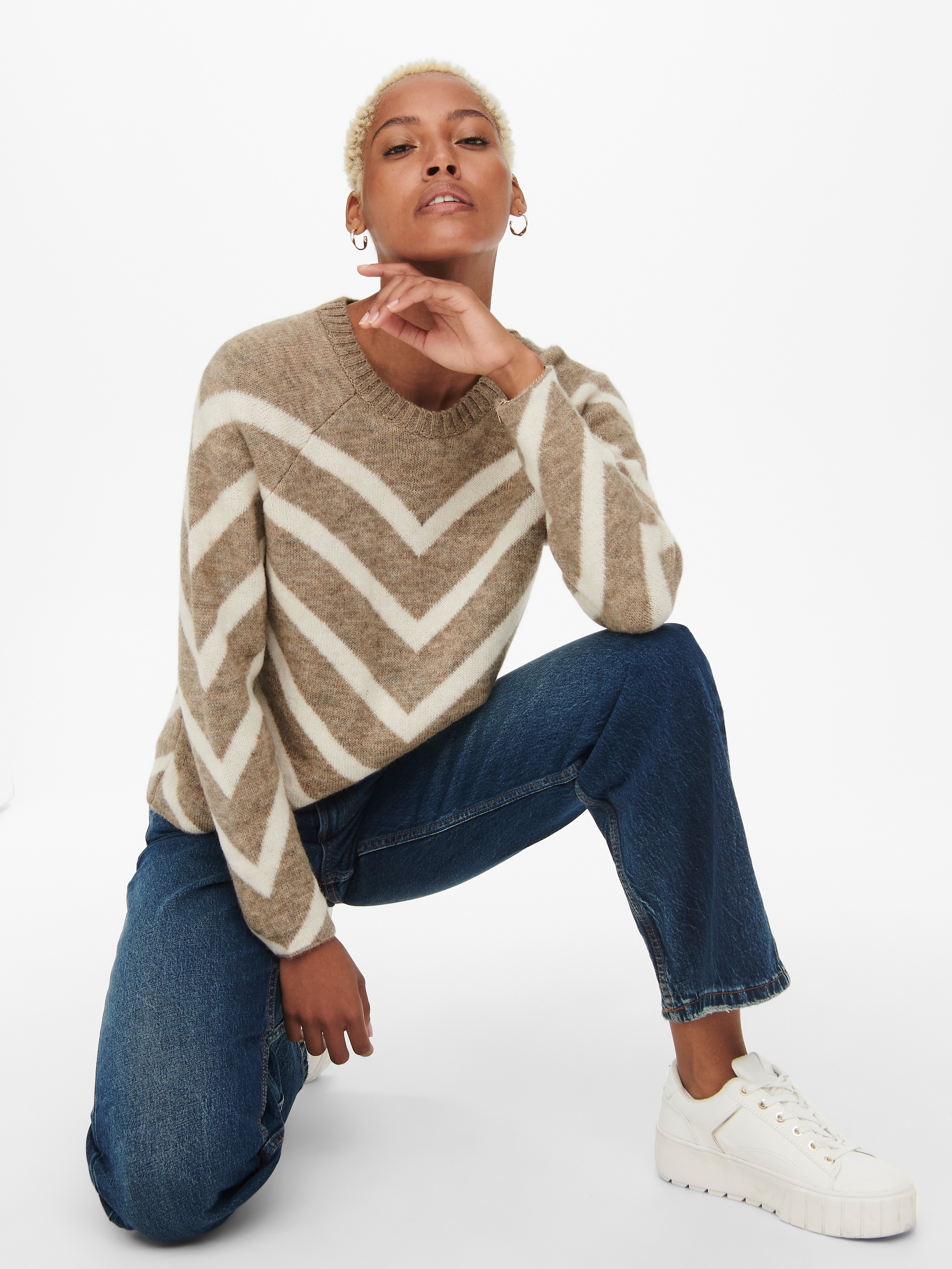 ONLY Strickpullover »ONLELIZA L/S PULLOVER KNT NOOS«