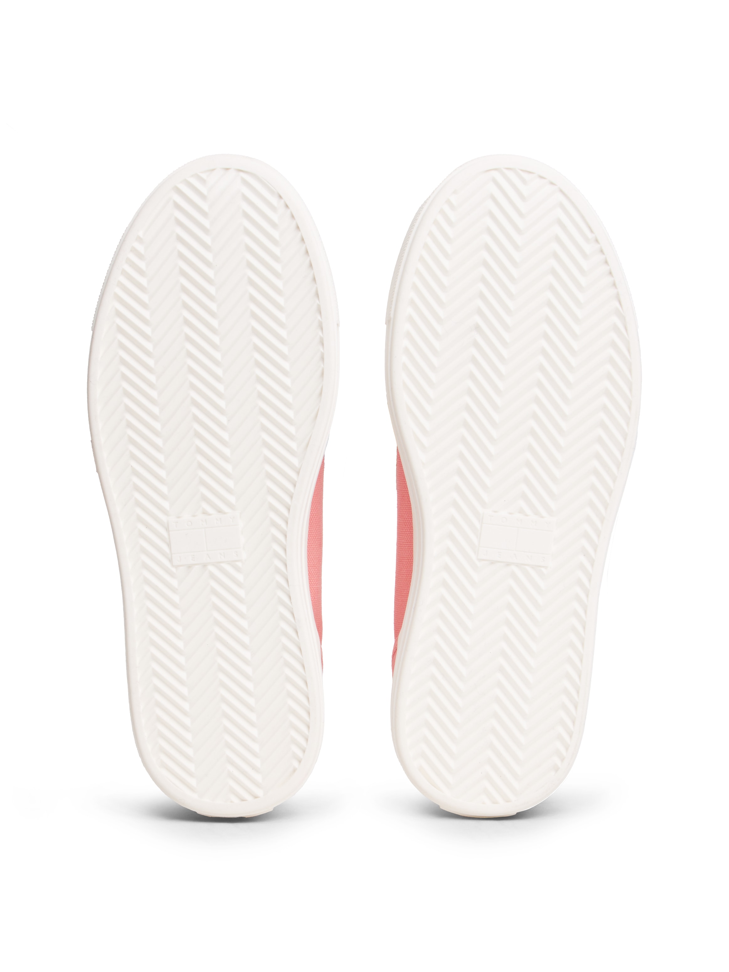 Tommy Jeans Plateausneaker »TJW FLATFORM SNEAKER CHARMS«  Halbschuh, Schnürer, Freizeischuh mit kleiner TJ-Flagge als Anhänger