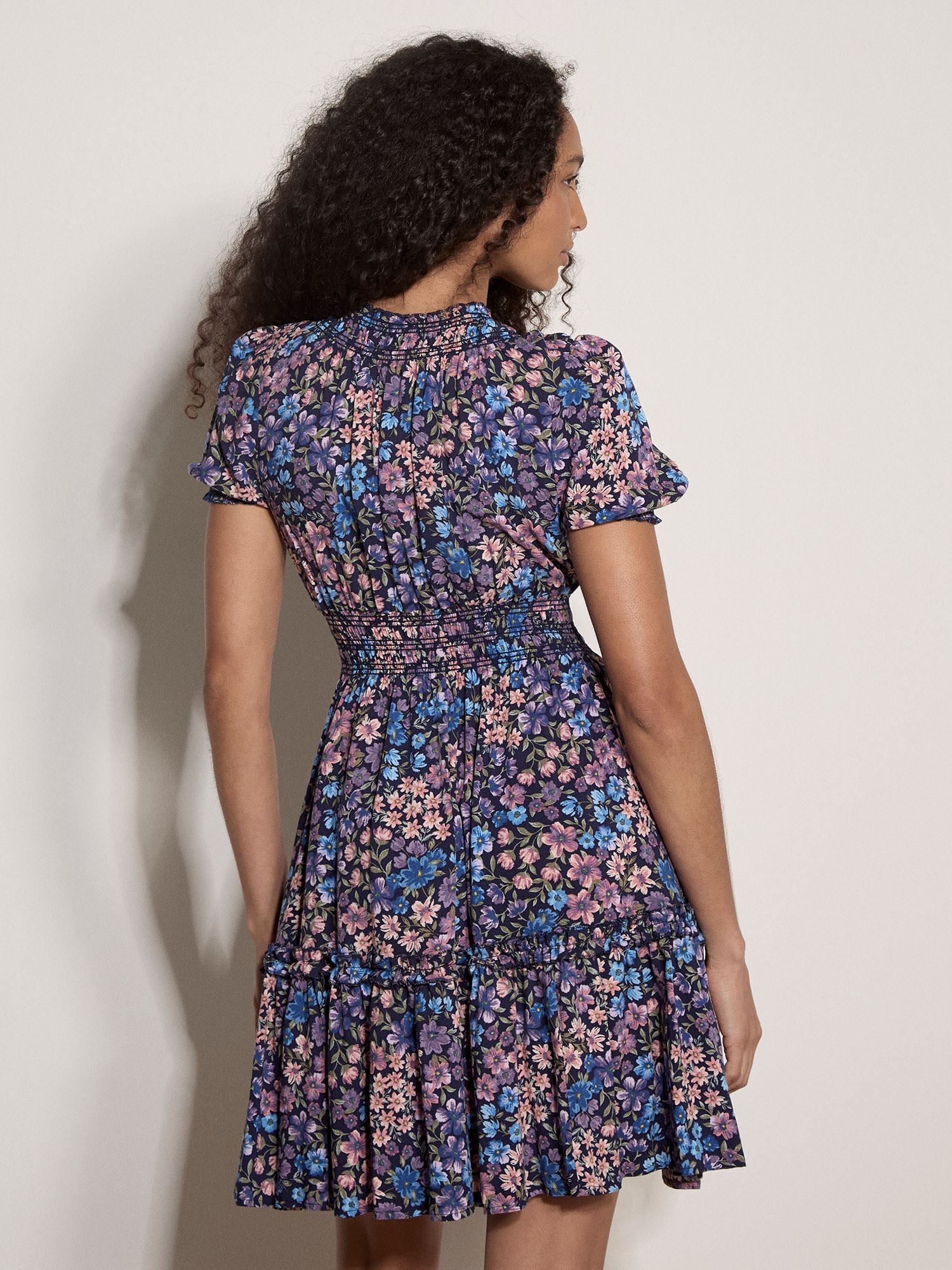 Apricot Minikleid »Minikleid« mit Smokdetails