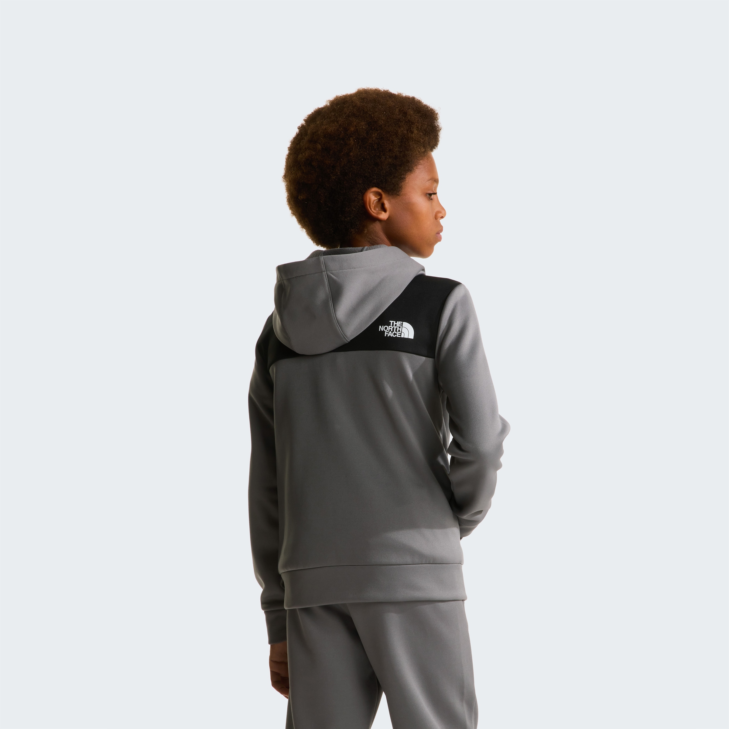 The North Face Fleecejacke »TEEN REAXION FZ HOODIE« für Jugendliche, sportlicher Stil, mit Reißverschluss