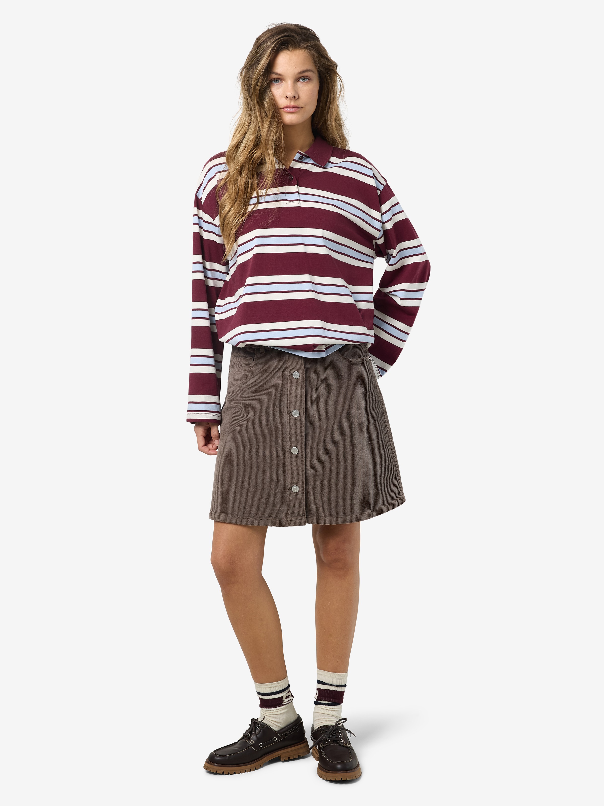 Noisy may Cordrock »NMRONNIE NW A SHAPE SKIRT CORDUROY NOOS«