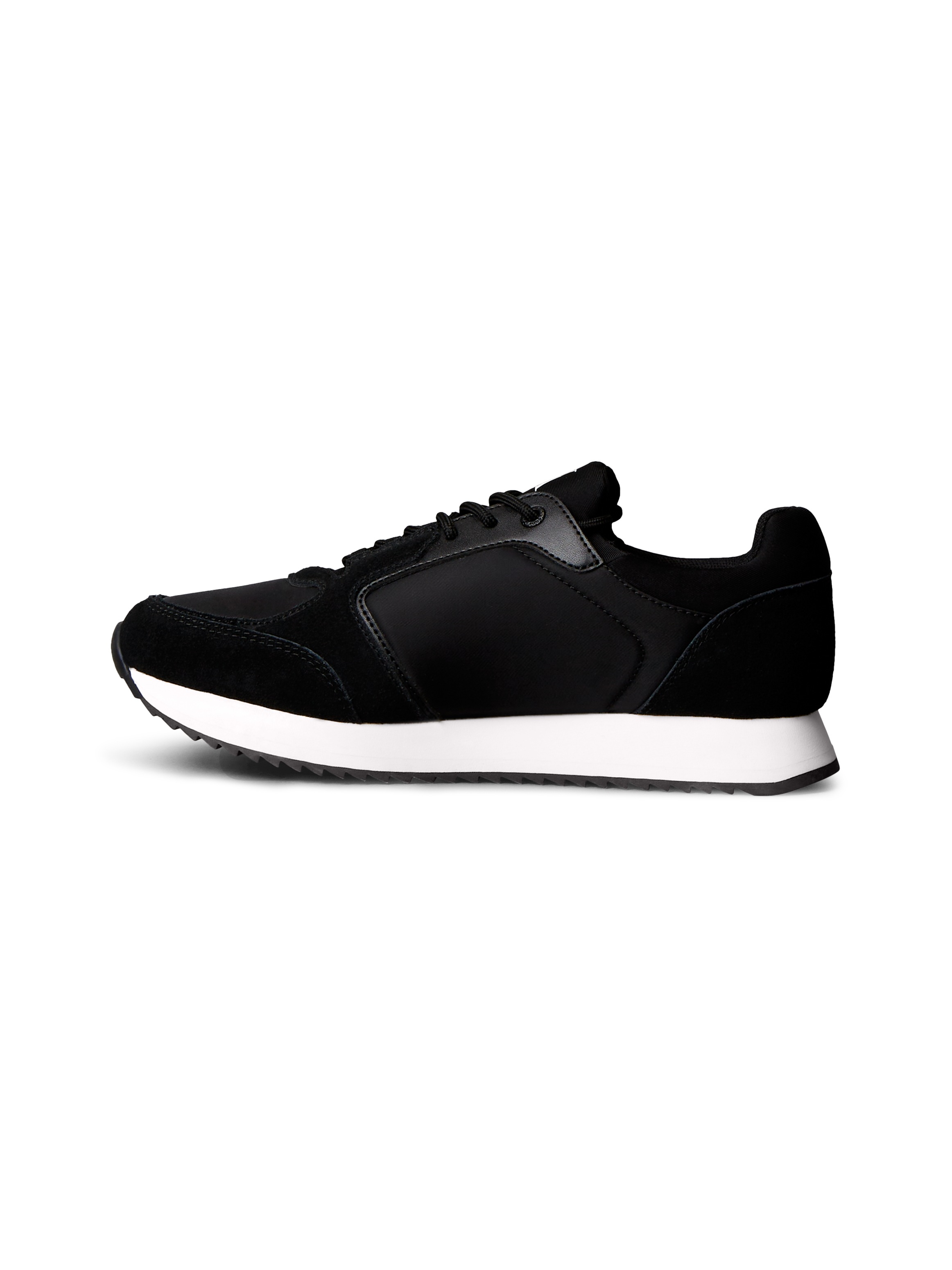 Calvin Klein Jeans Slip-On Sneaker »RETRO RUNNER SOCK LACE UP NY-SU«, Halbschuh, Freizeitsneaker mit CK-Logo und aufgesetzter Schnürung