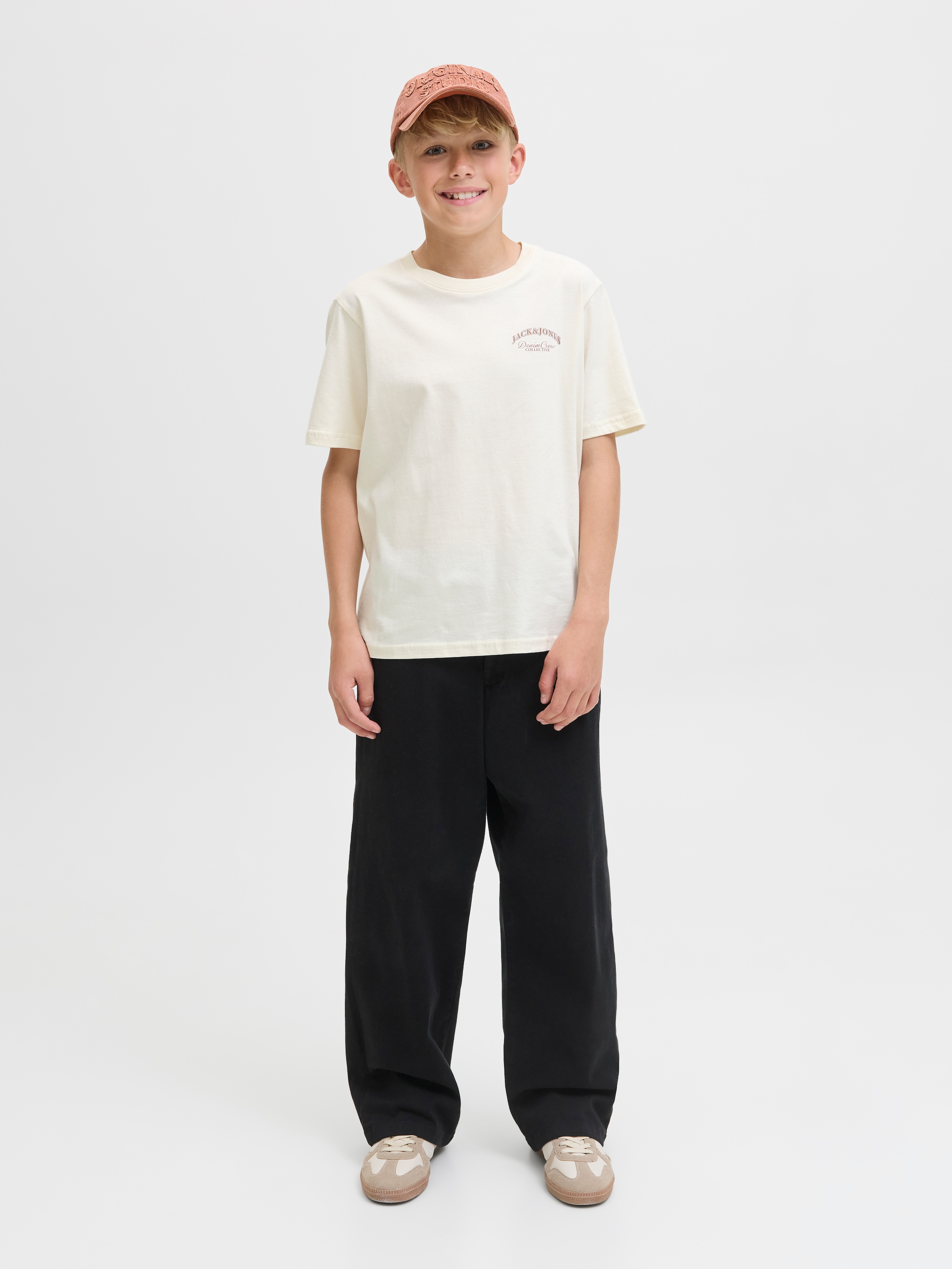 Jack & Jones Junior T-Shirt »JJEBRANDES BACKP RELAXED TEE SS SN JNR«