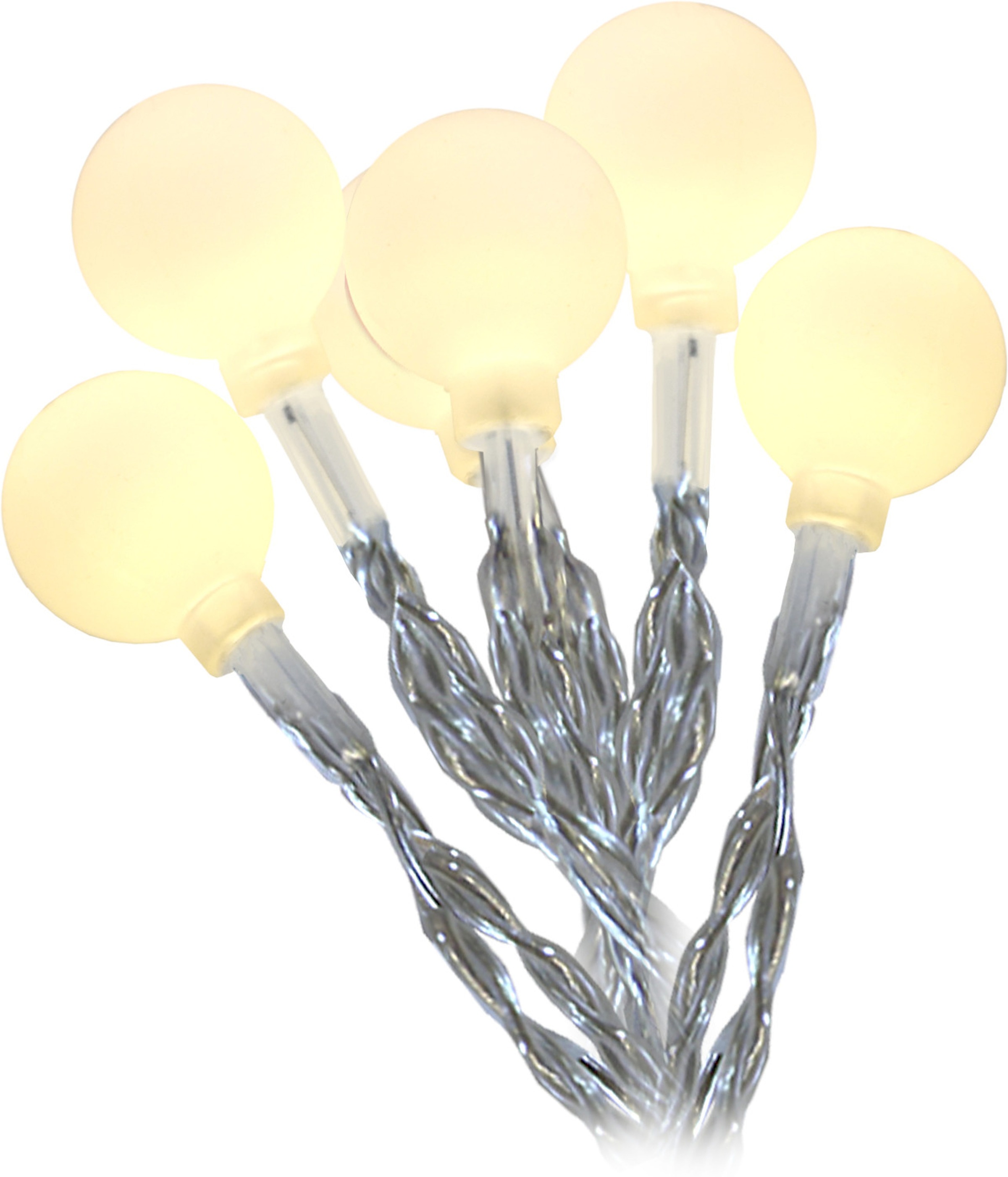 Parforce Traditional Hunting LED-Lichterkette »Globini« 20 Stk.-flammig mit Wintersolarpanel, inkl. Akku,
outdoor, Vierfarb-Karton