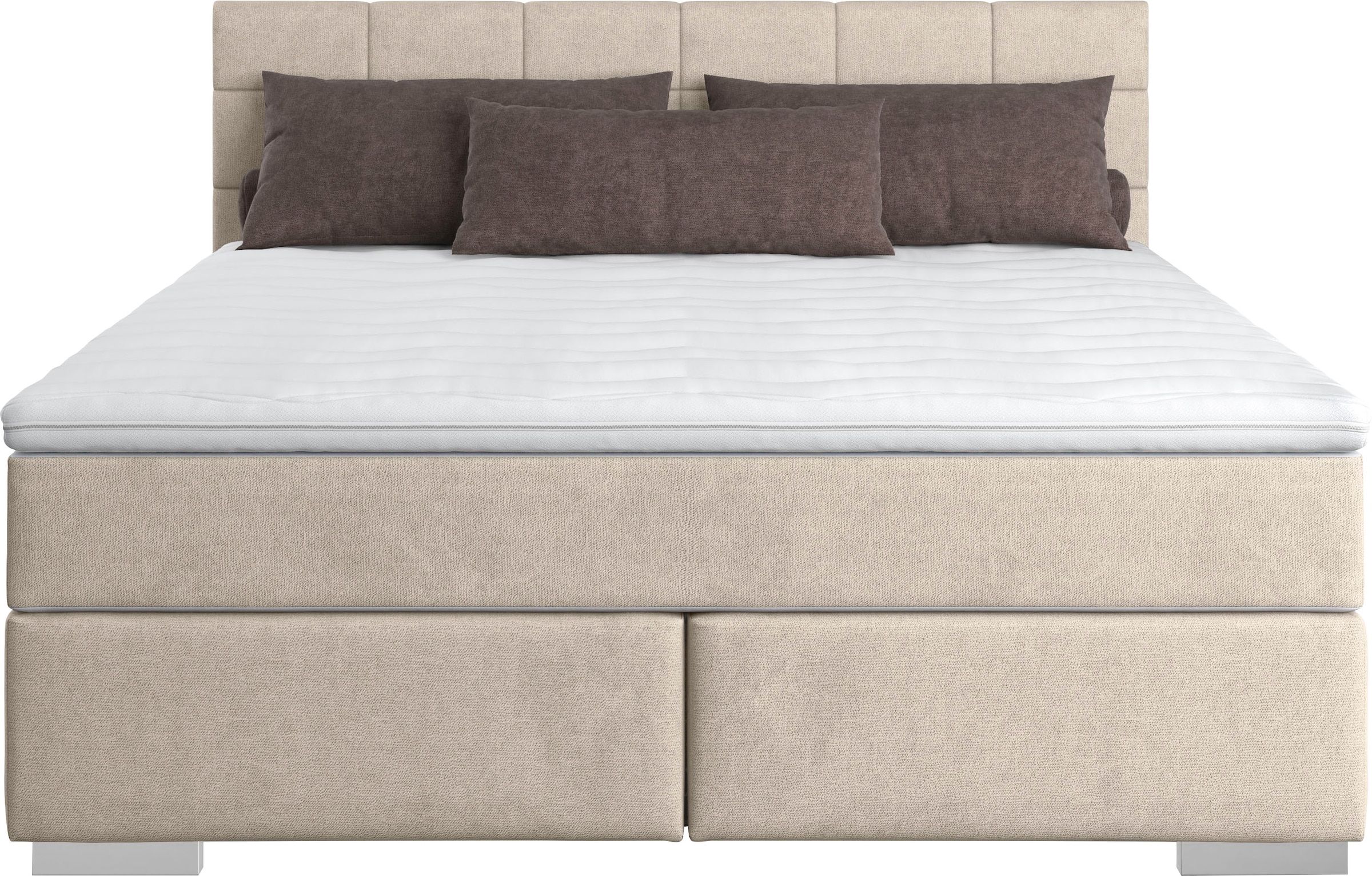 COTTA Boxspringbett »Simba« wahlweise mit oder ohne Matratze und Topper bestellbar