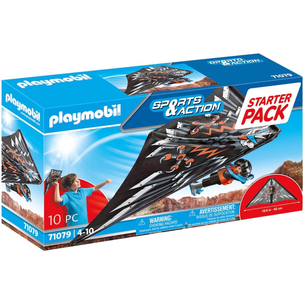 Playmobil® Konstruktions-Spielset »Starter Pack Drachenflieger (71079), Sports & Action«