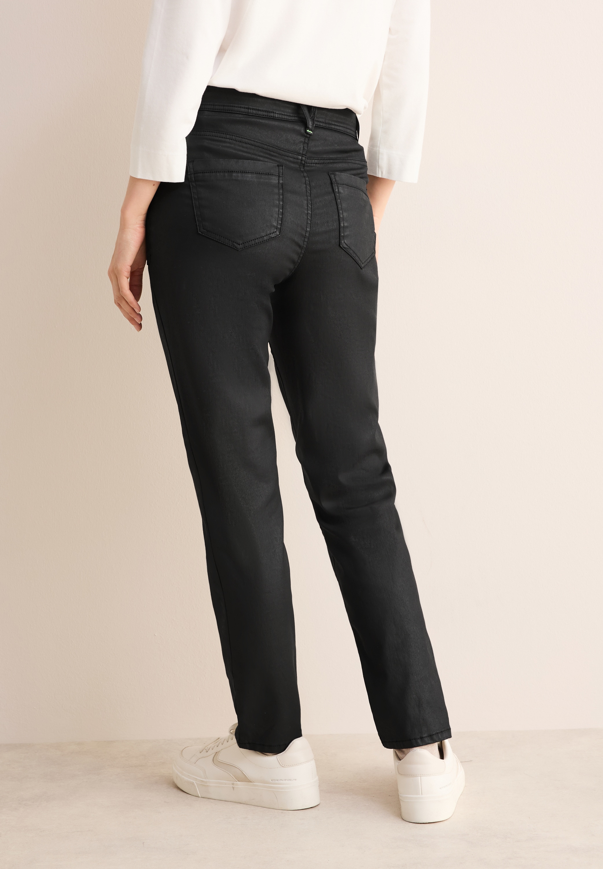 Cecil Regular-fit-Jeans »Style Tracey«, mit Tunnelzug am Bund