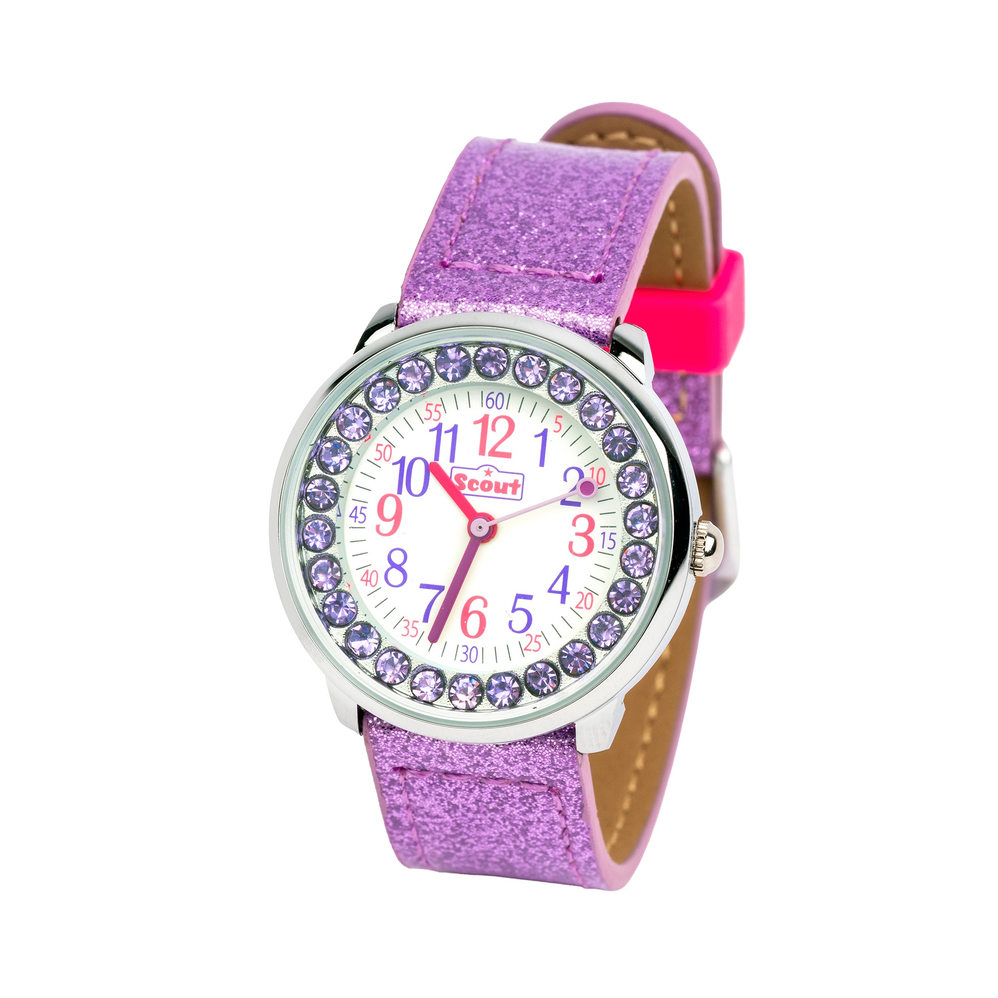 Scout Quarzuhr »The Darling Collection« Armbanduhr, Kinderuhr, Geschenkidee, Schulanfang, Mädchen, Glitzer