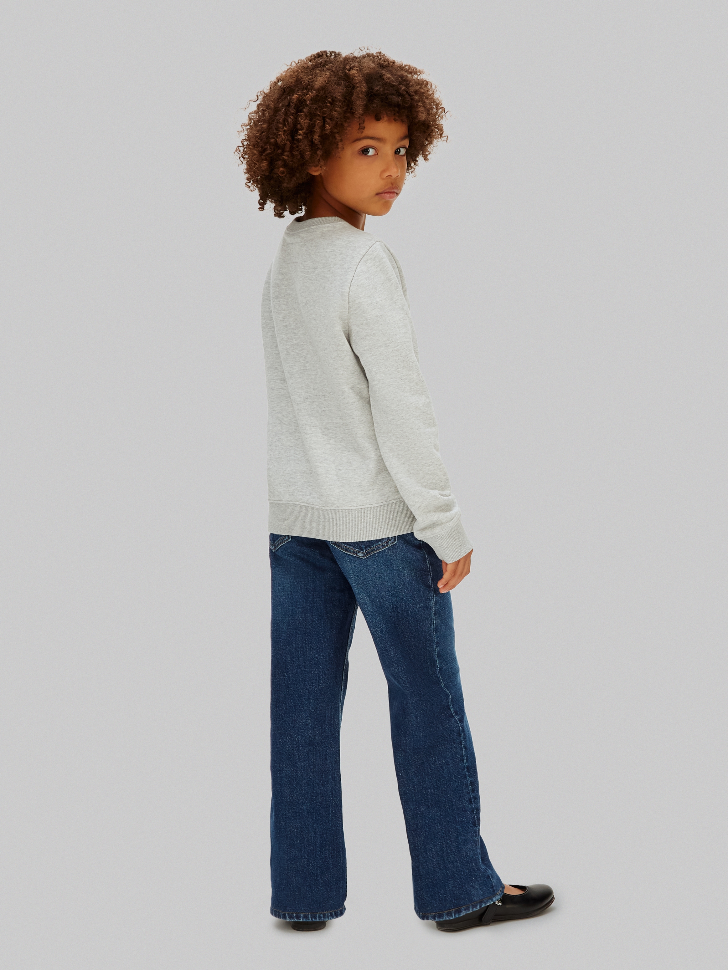 Calvin Klein Jeans Sweatshirt »MONO LOGO«, Regular fit für Kinder, mit Logoschriftzug
