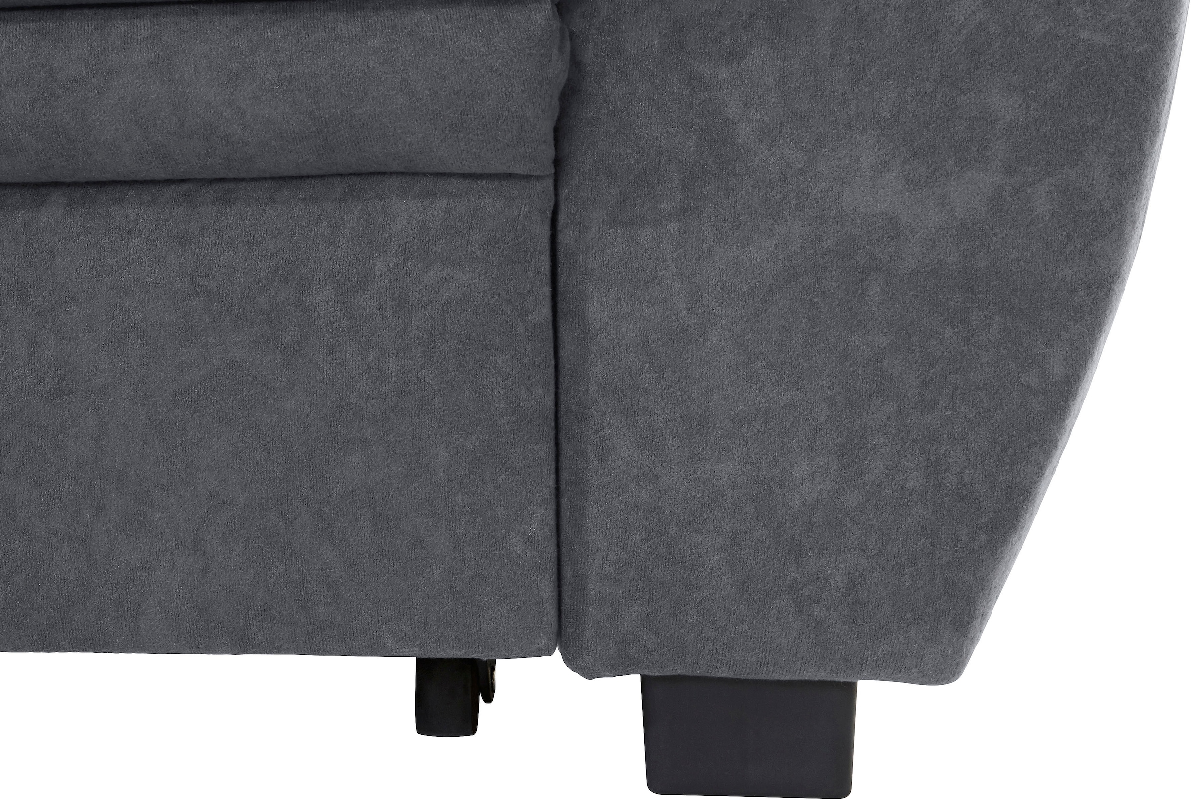sit&more Ecksofa »Savoni L-Form« wahlweise mit Bettfunktion