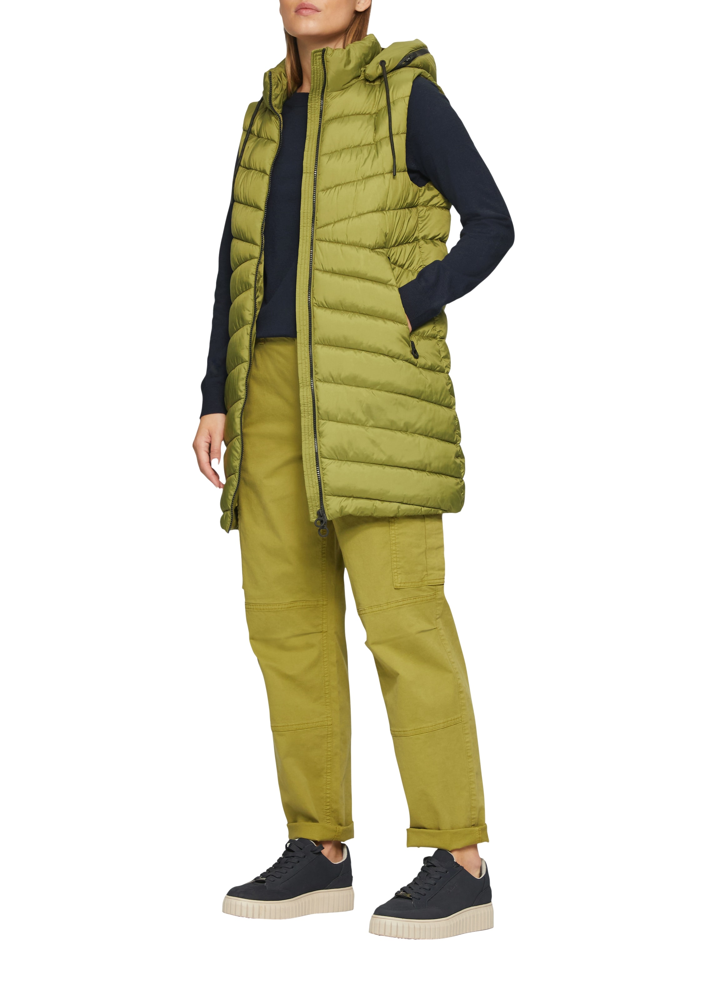 s.Oliver Strickpullover mit Stehkragen