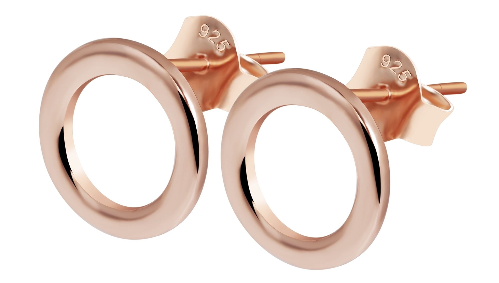 Adelia´s Paar Ohrstecker »Damen Ohrringe ¿ Ohrstecker aus 925 Silber«