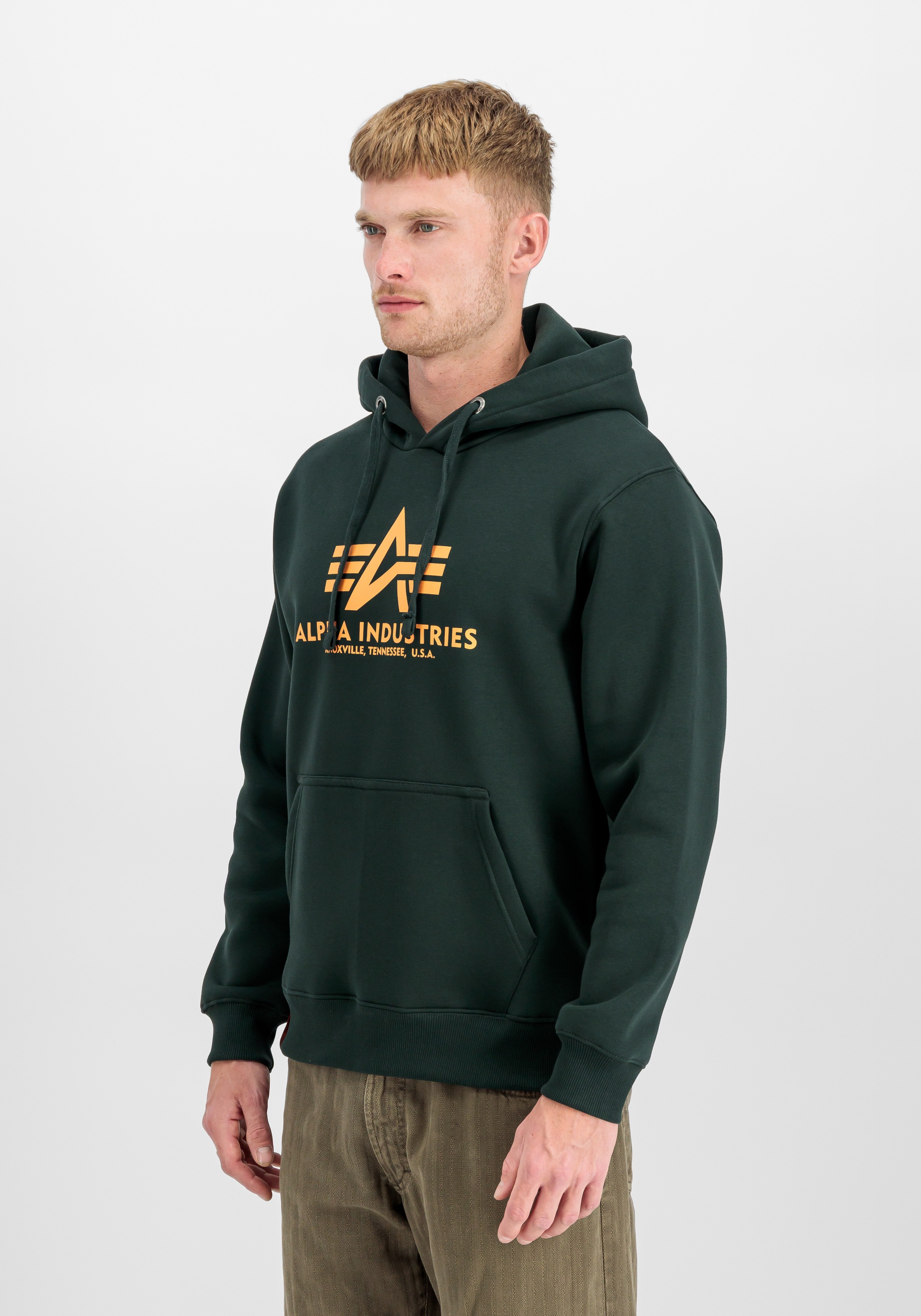 Alpha Industries Kapuzensweatshirt »Basic Hoody«, Baumwollmischung, regular fit
