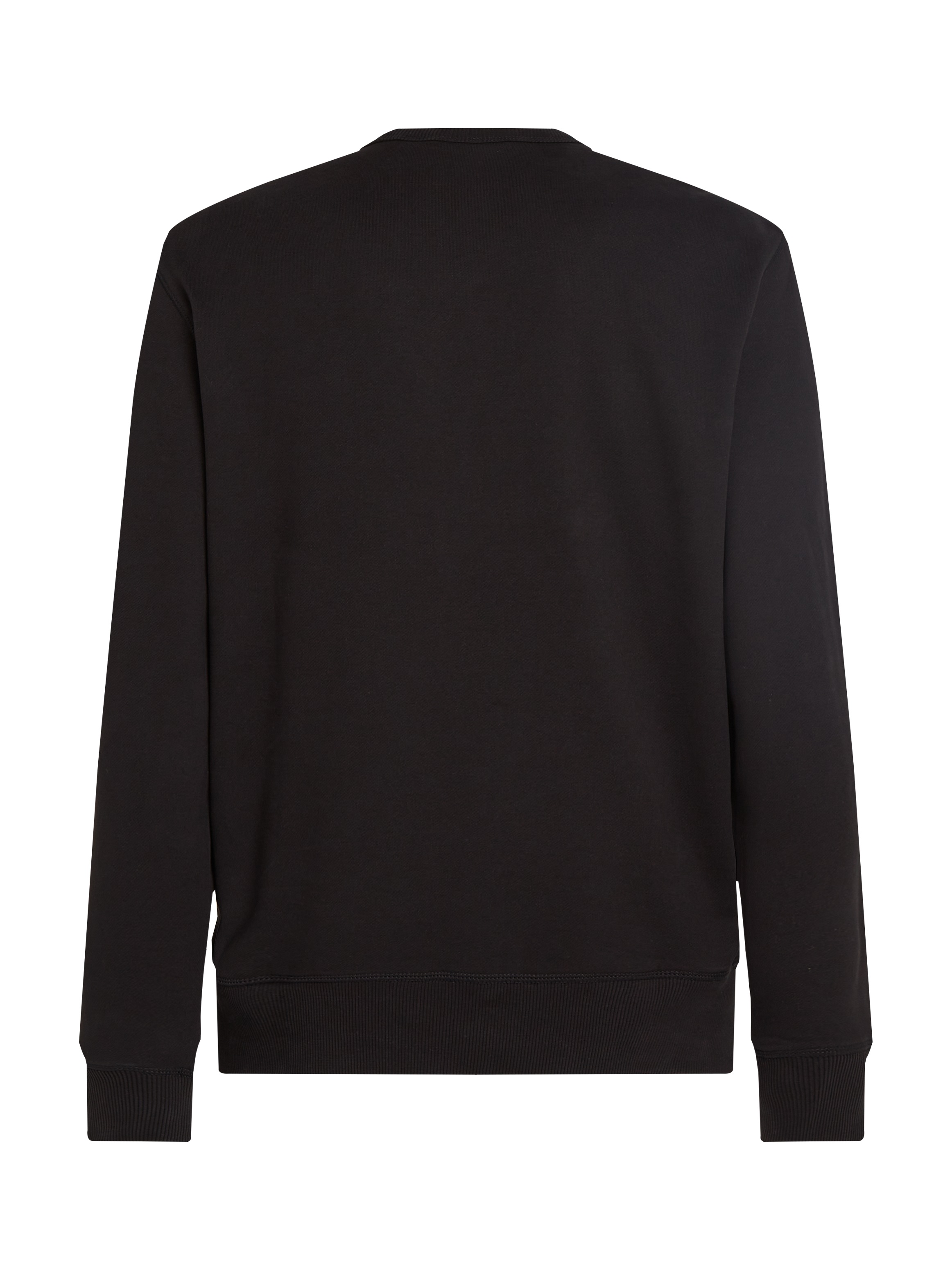 Calvin Klein Jeans Sweatshirt »WOVEN LABEL CREW NECK«, Logostickerei