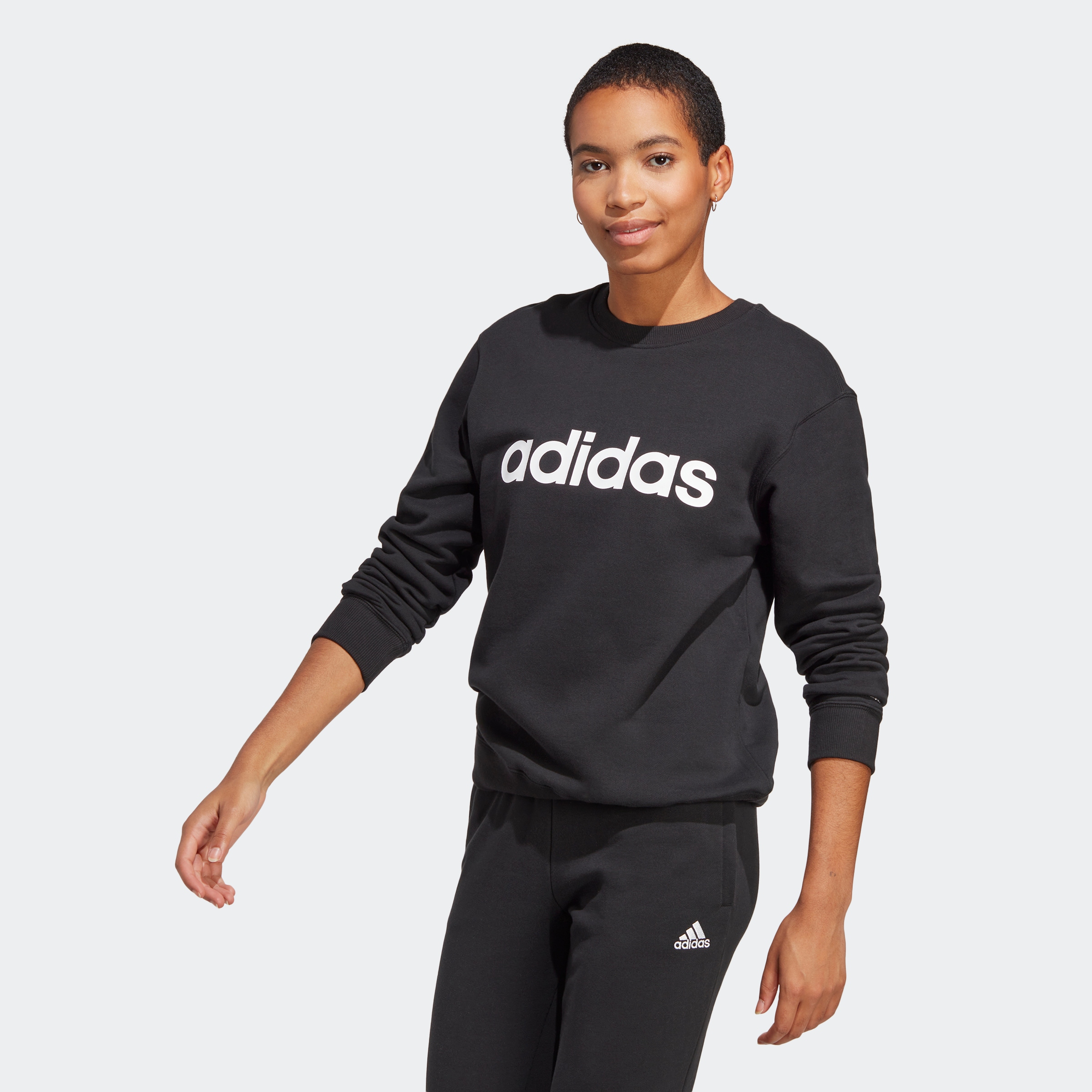 adidas Sportswear Sweatshirt »ESSENTIALS LINEAR FRENCH TERRY« im OTTO  Online Shop