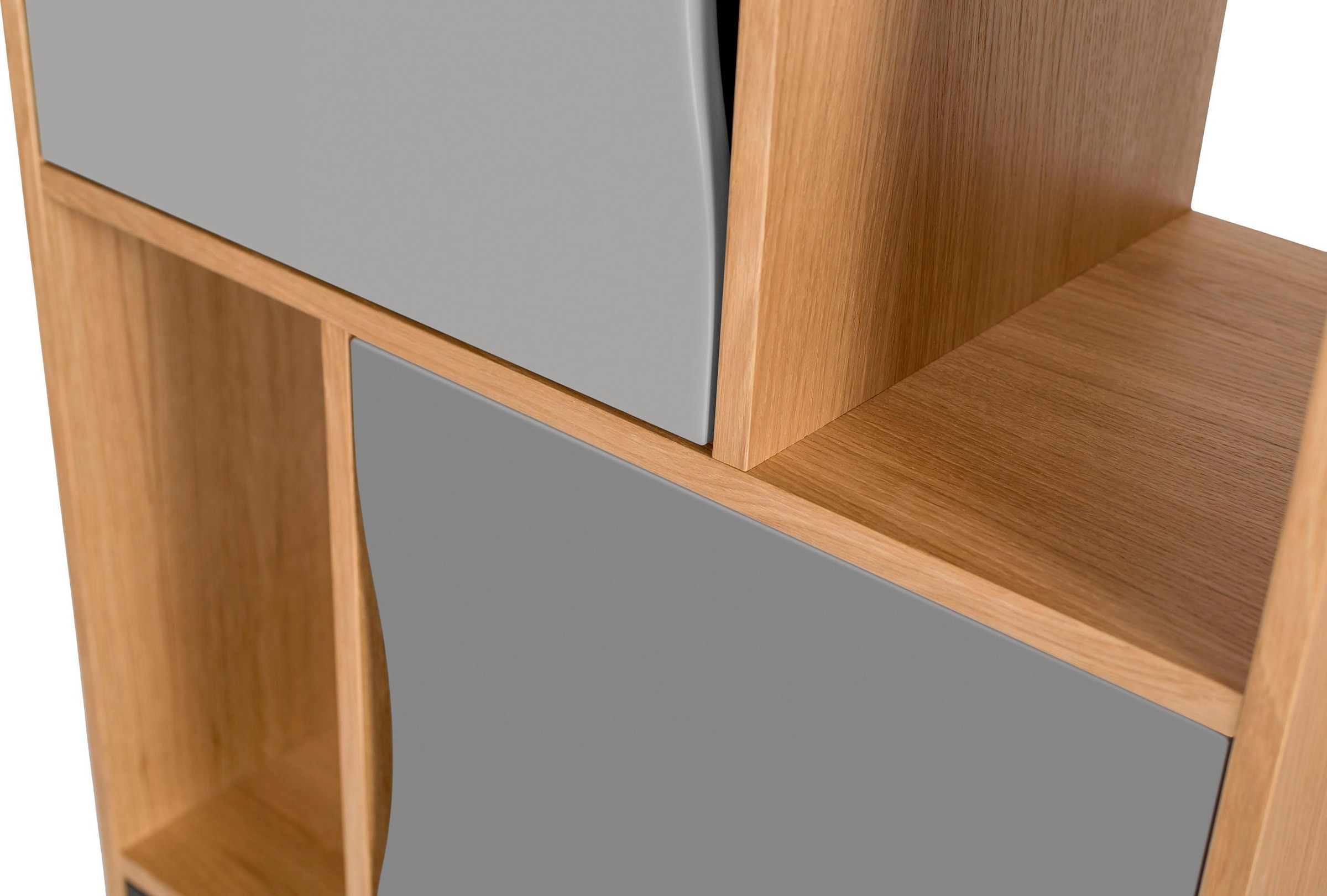 Woodman Bücherregal »Avon«, aus Holzfurnier schlichtes Höhe online skandinavisches Design 191 cm, kaufen Eiche