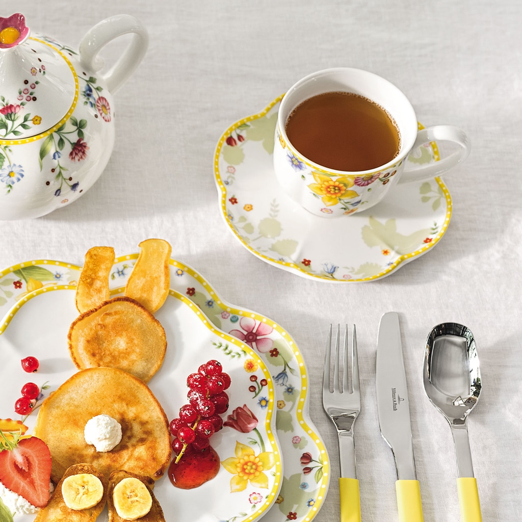 Villeroy & Boch Untertasse »Kaffeeuntertassen Spring Awakening ø 14,8 cm 6er Set bunt«