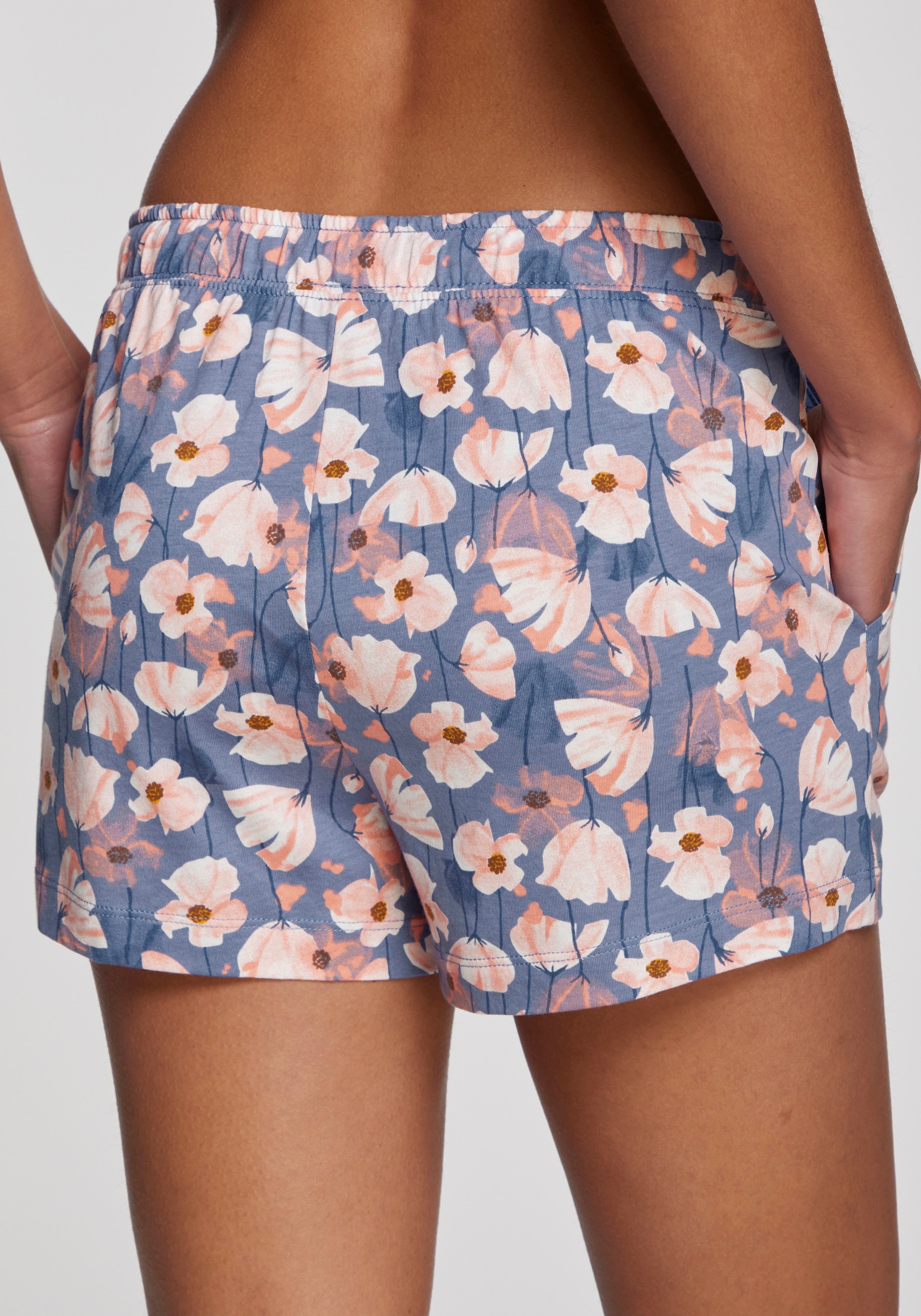 Vivance Dreams Pyjamashorts, mit Schönem Muster