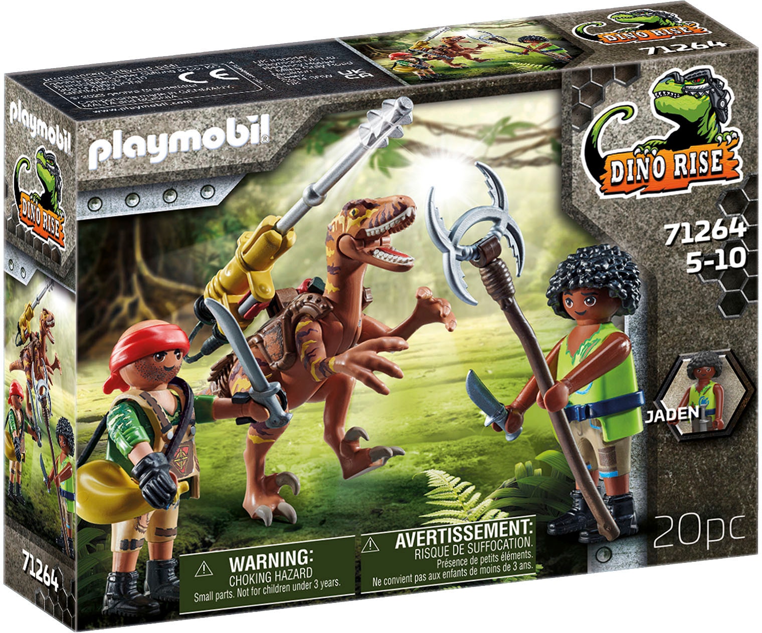 Playmobil® Konstruktions-Spielset »Deinonychus (71264), Dino Rise«, (20 St.), Made in Europe