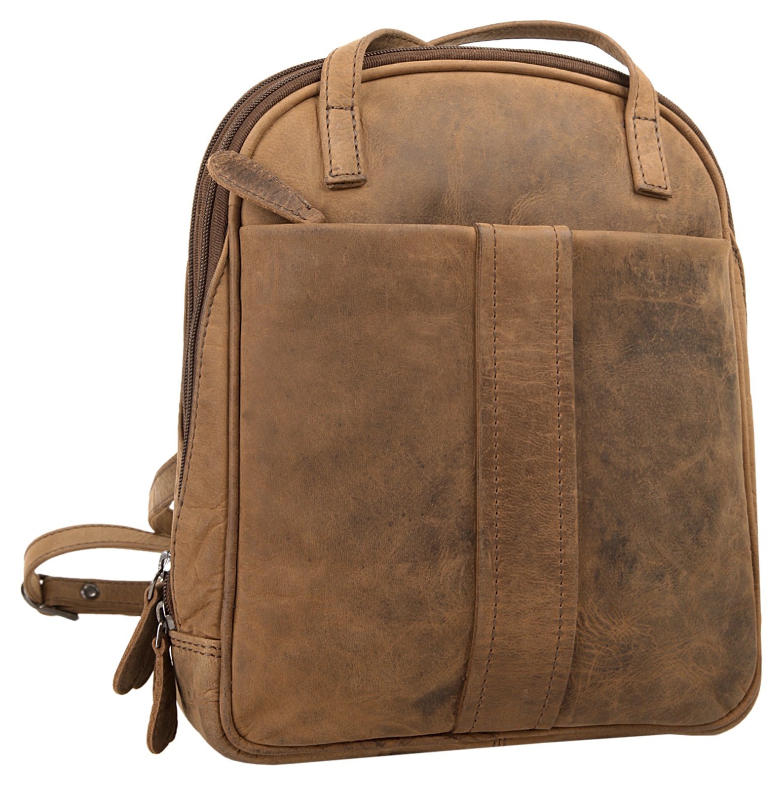 Bagan Cityrucksack, echt Leder