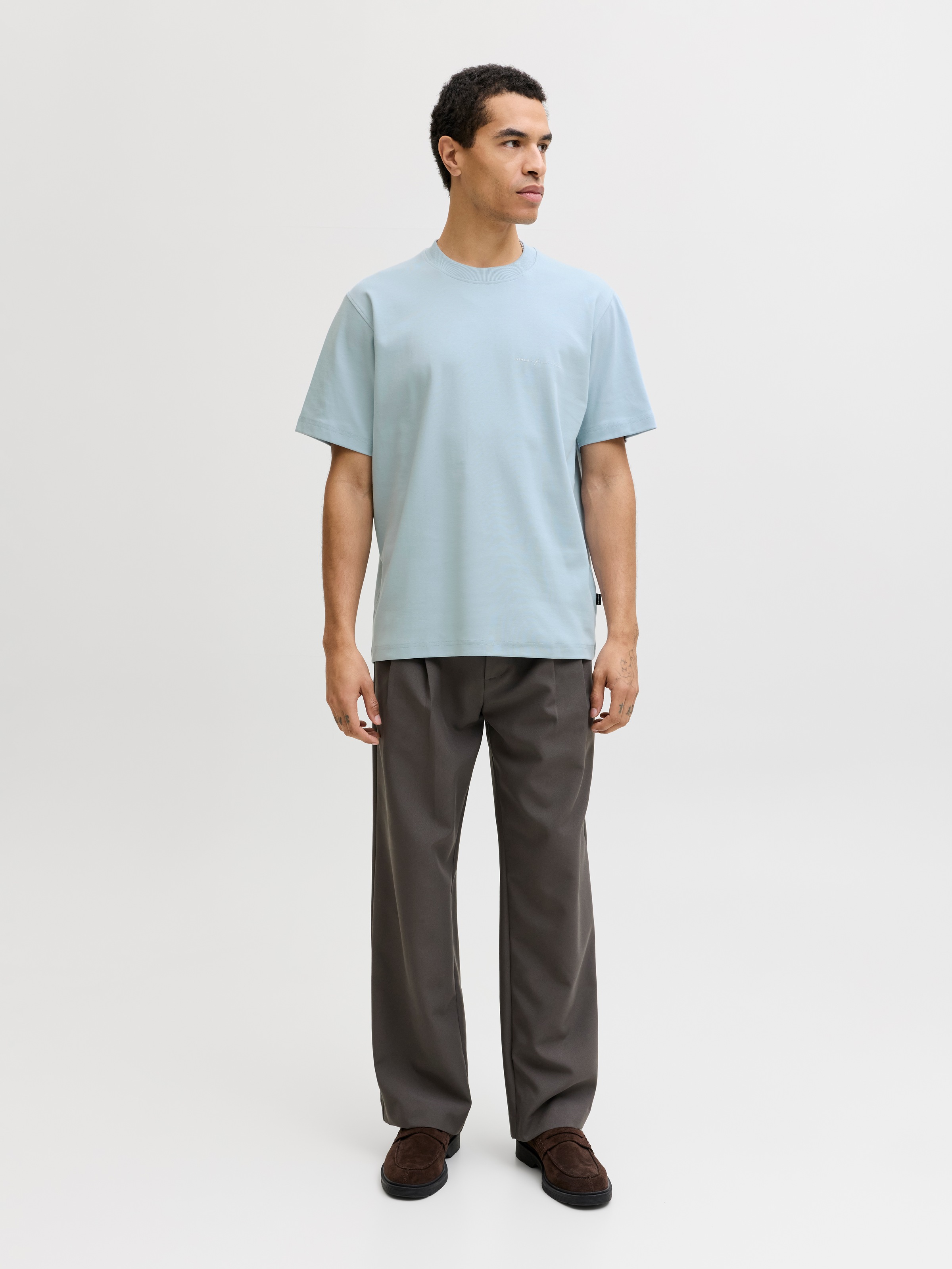 Jack & Jones T-Shirt »JPRBLAOWEN SS BRANDING TEE SN« Baumwollmischung, relaxed fit