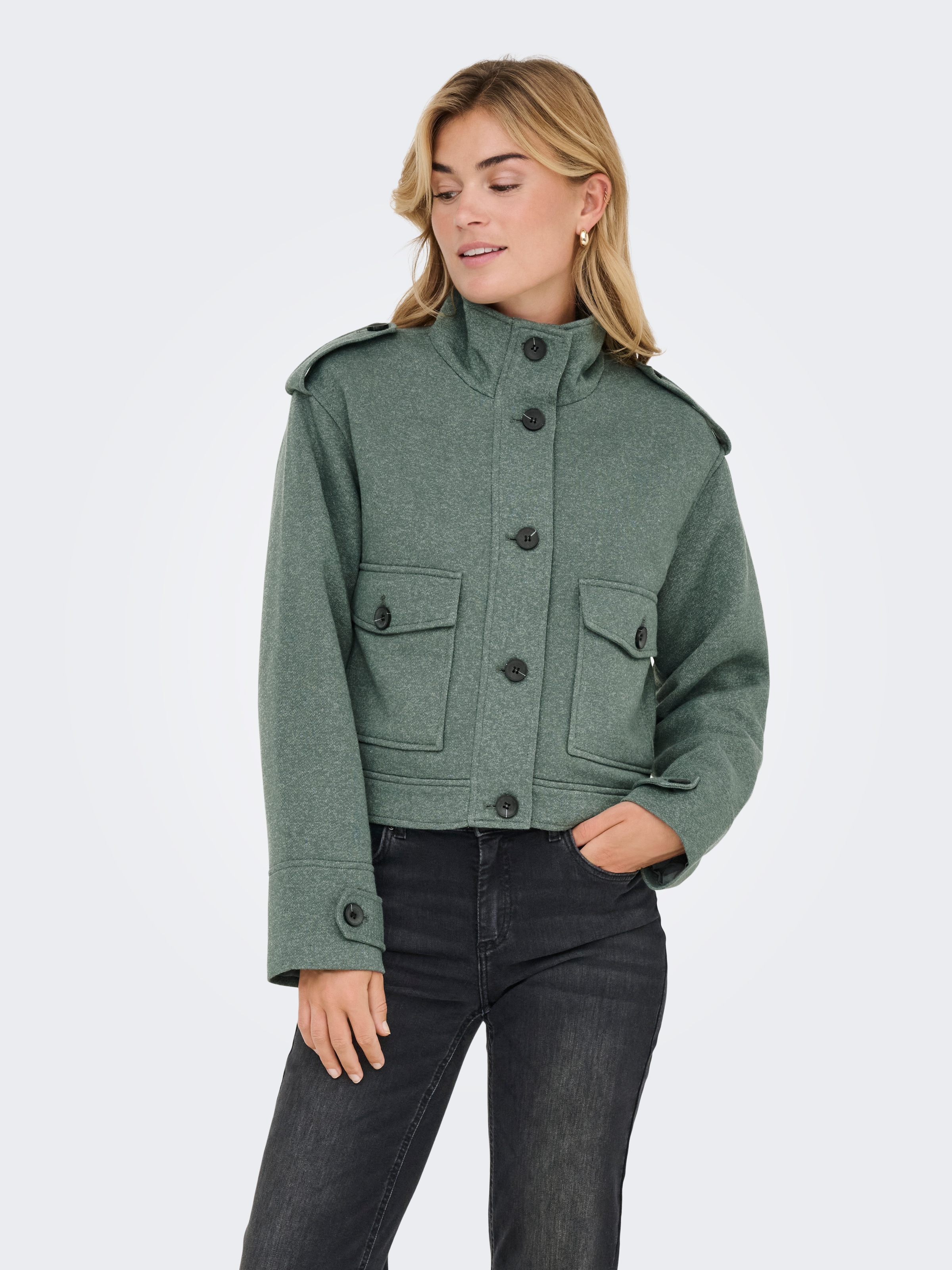 ONLY Kurzmantel »ONLSEDONA LIGHT COLLAR JACKET OTW CC«