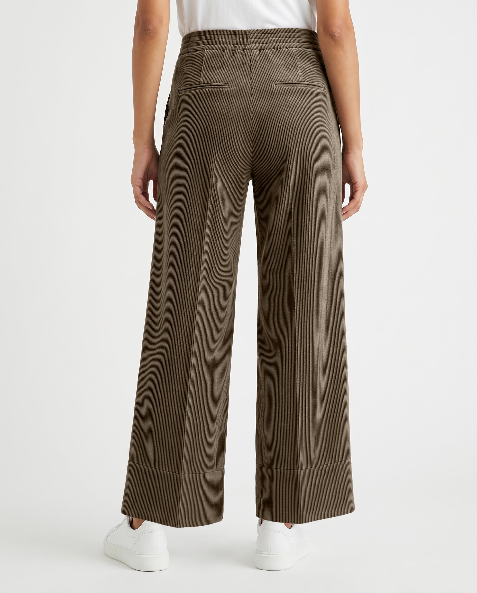 Stehmann 7/8-Hose »Fabienne3-700«  Weite Cordhose mit elastischem Bund