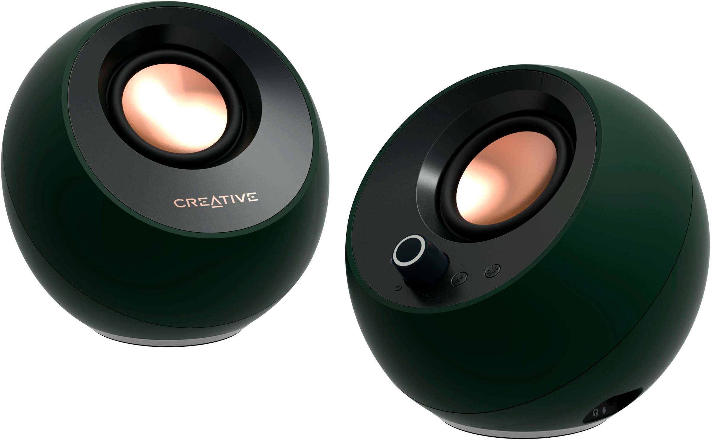 Creative PC-Lautsprecher »Pebble Pro, RGB«, Bluetooth 5.3